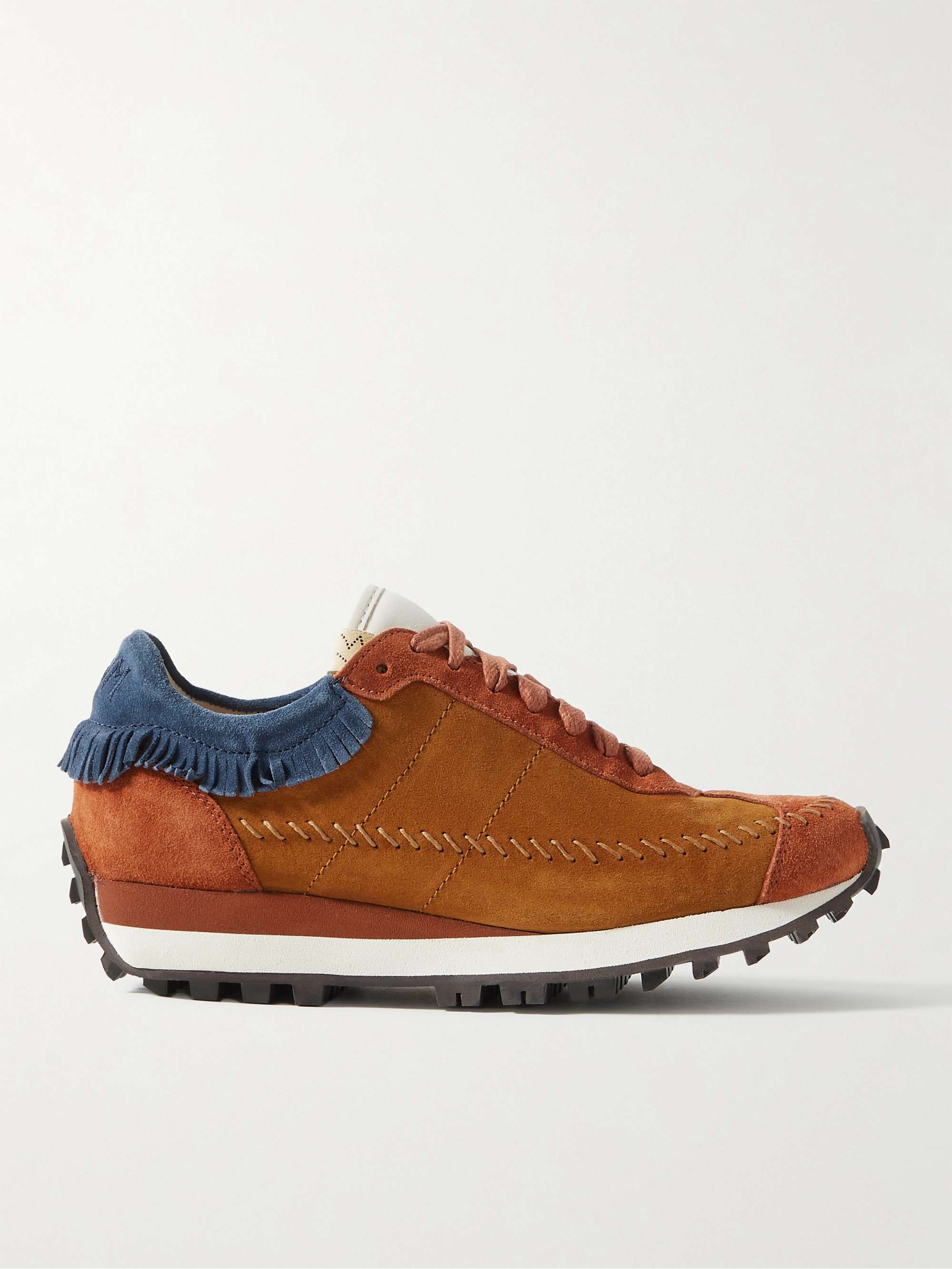 Walpi Runner Fringed Suede Sneakers