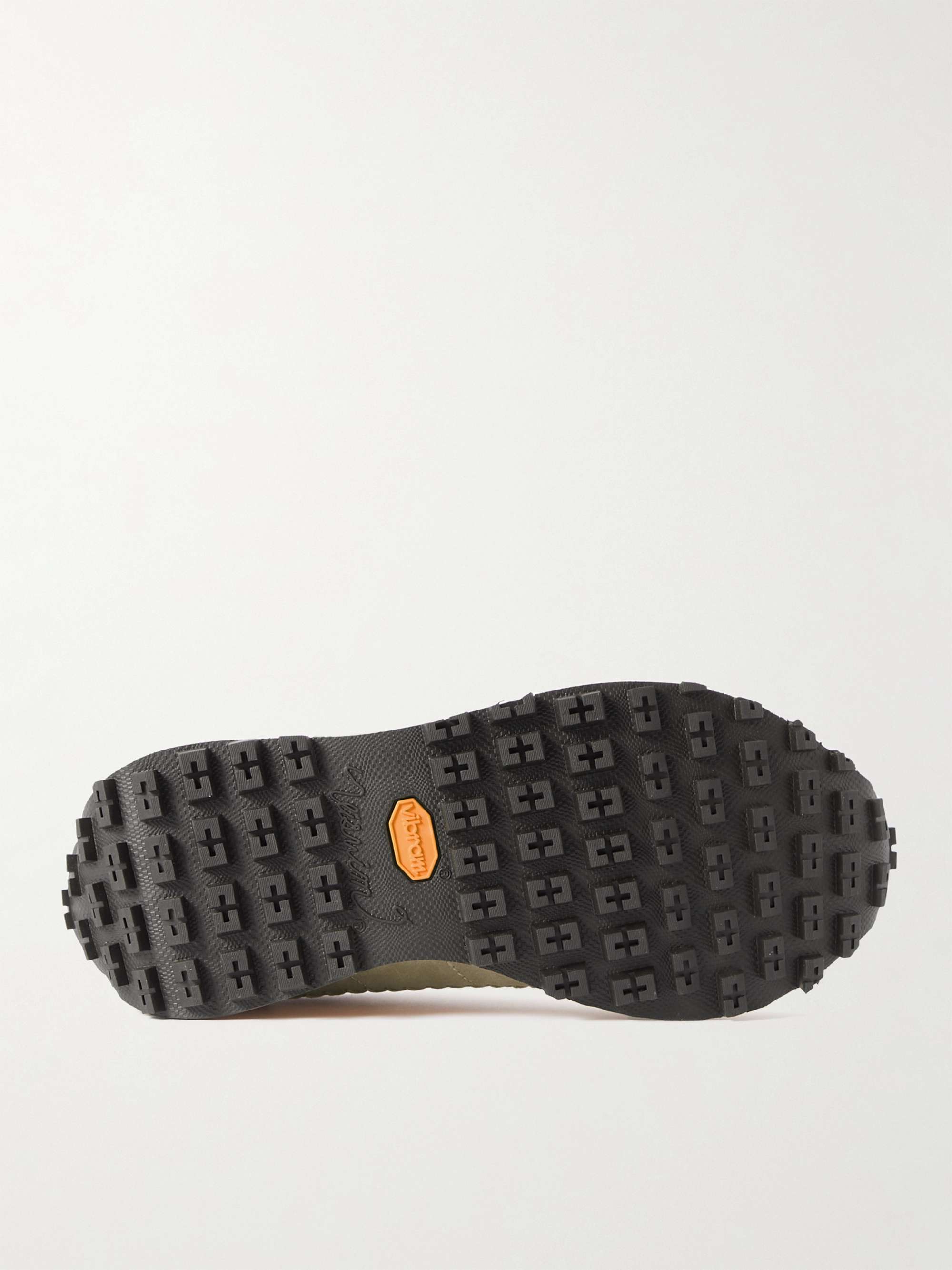 VISVIM Walpi Fringed Suede Sneakers