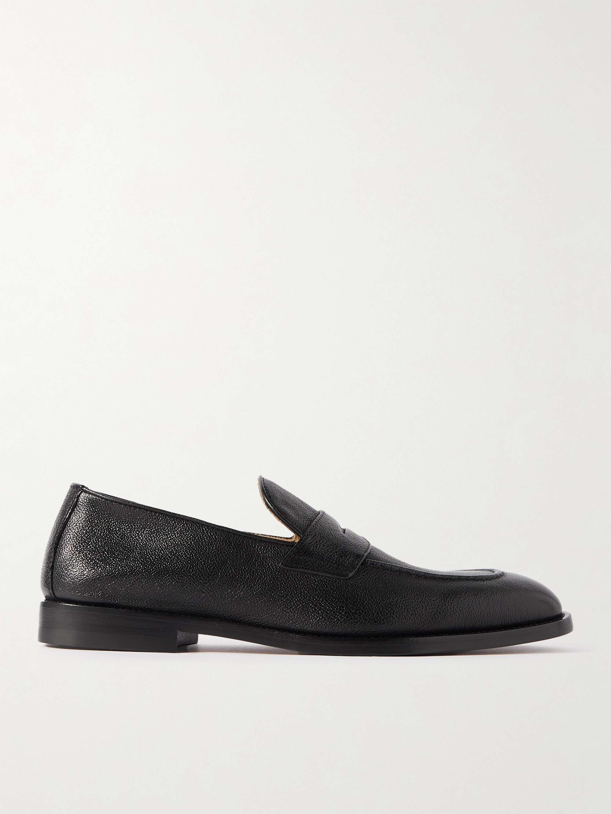 Elendighed elevation Helt tør BRUNELLO CUCINELLI Leather Penny Loafers for Men | MR PORTER