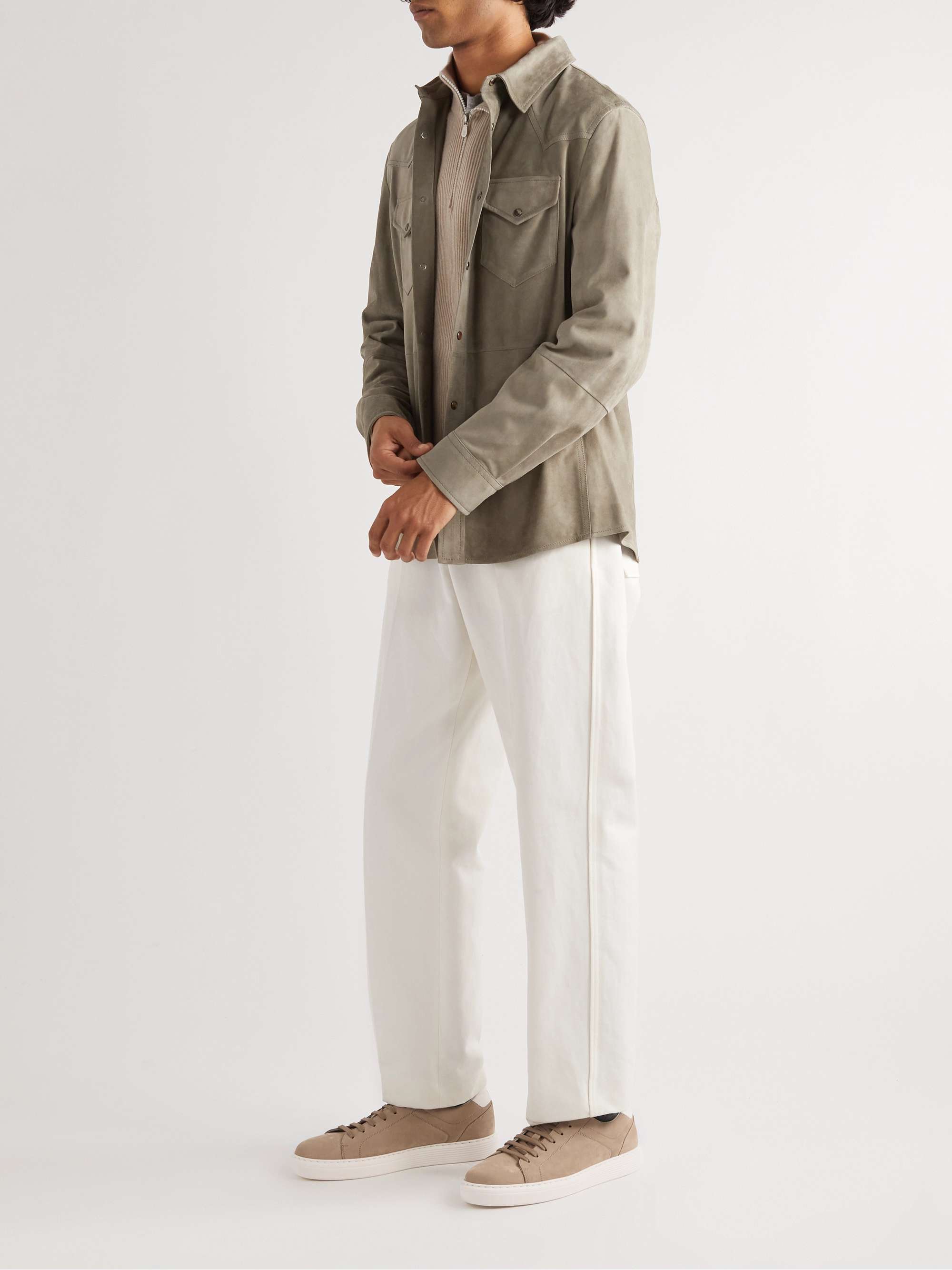 BRUNELLO CUCINELLI Nubuck Sneakers