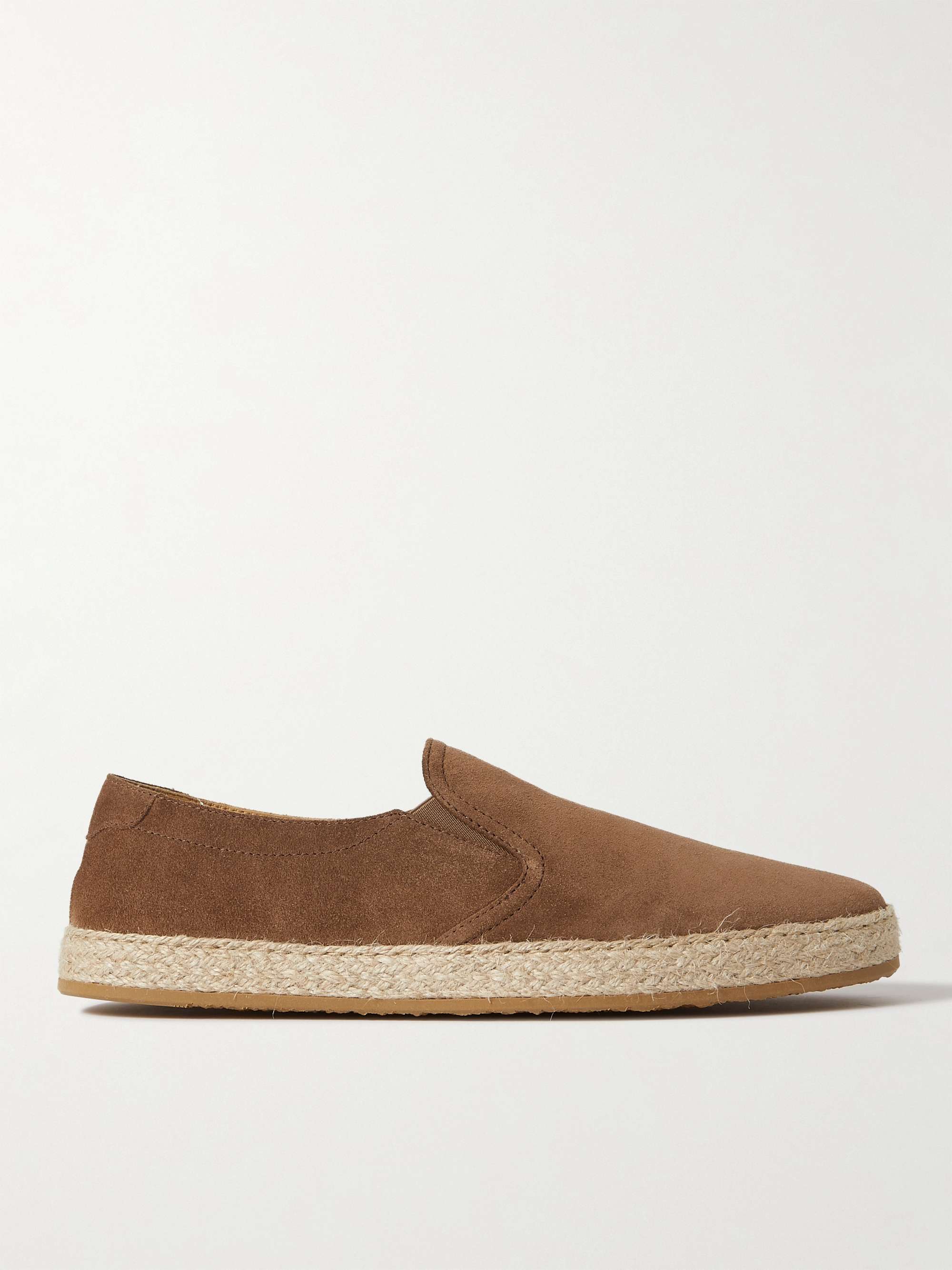 BRUNELLO CUCINELLI Suede Espadrilles for Men | MR PORTER