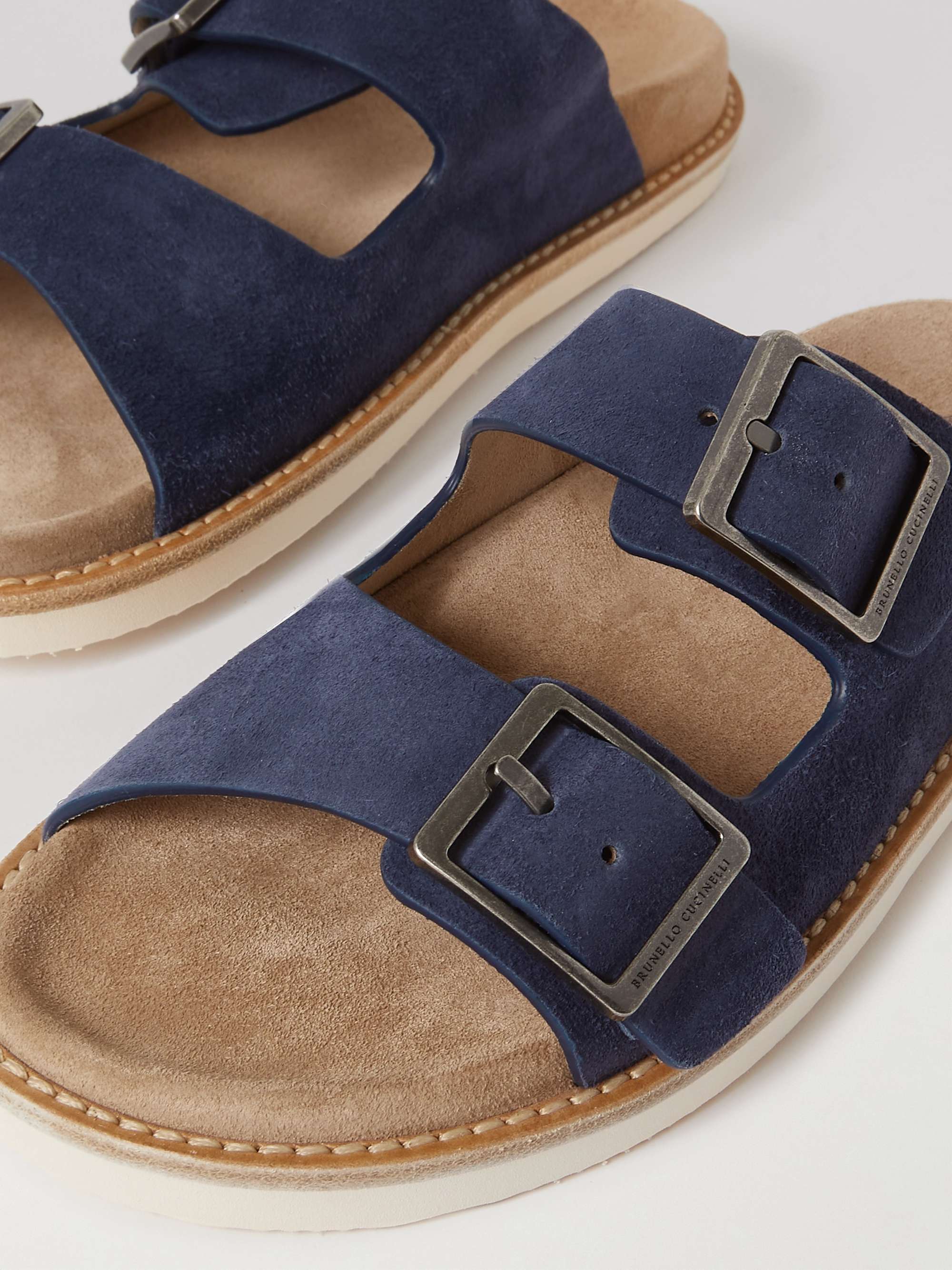 BRUNELLO CUCINELLI Suede Sandals
