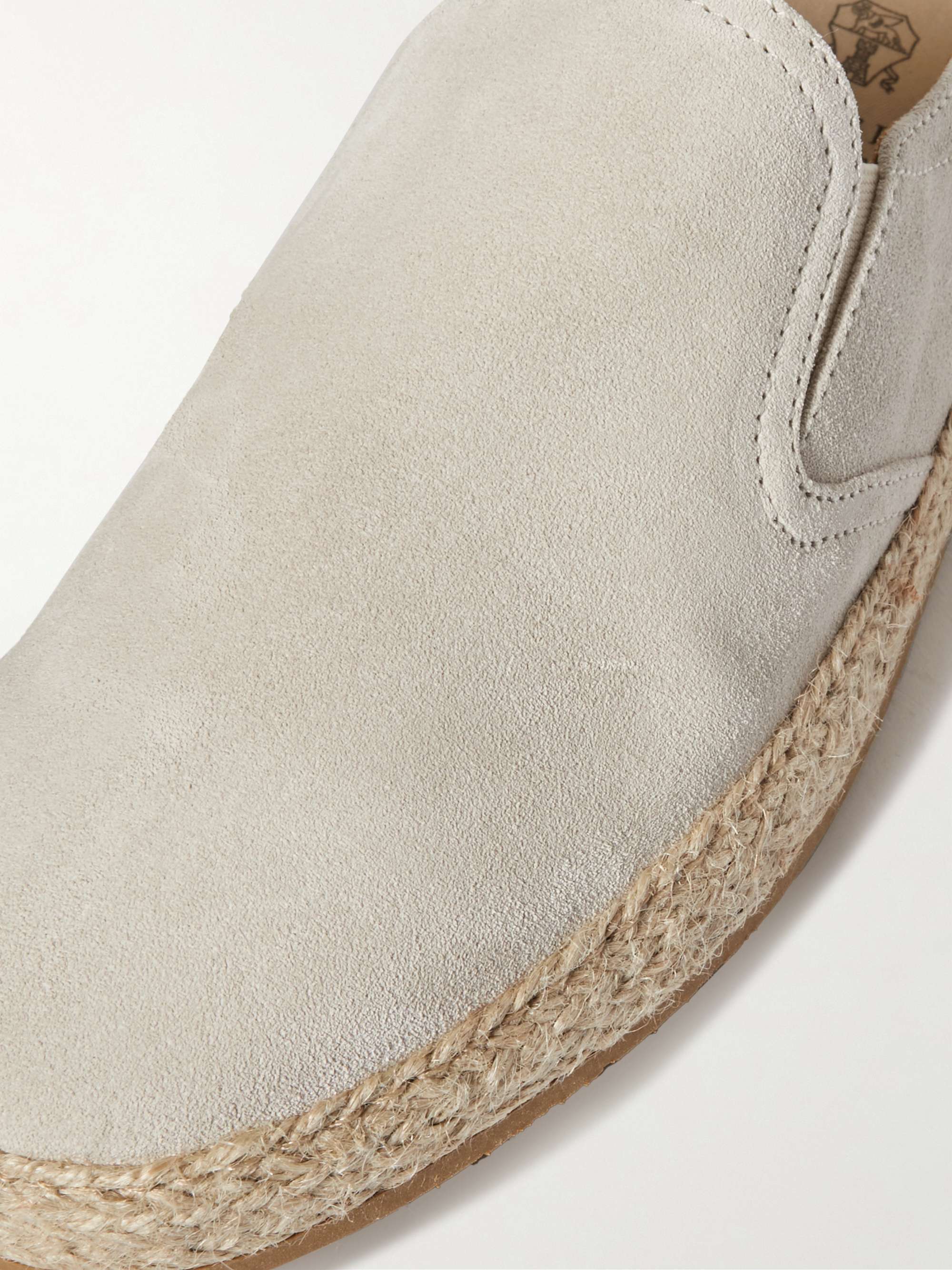 BRUNELLO CUCINELLI Suede Espadrilles