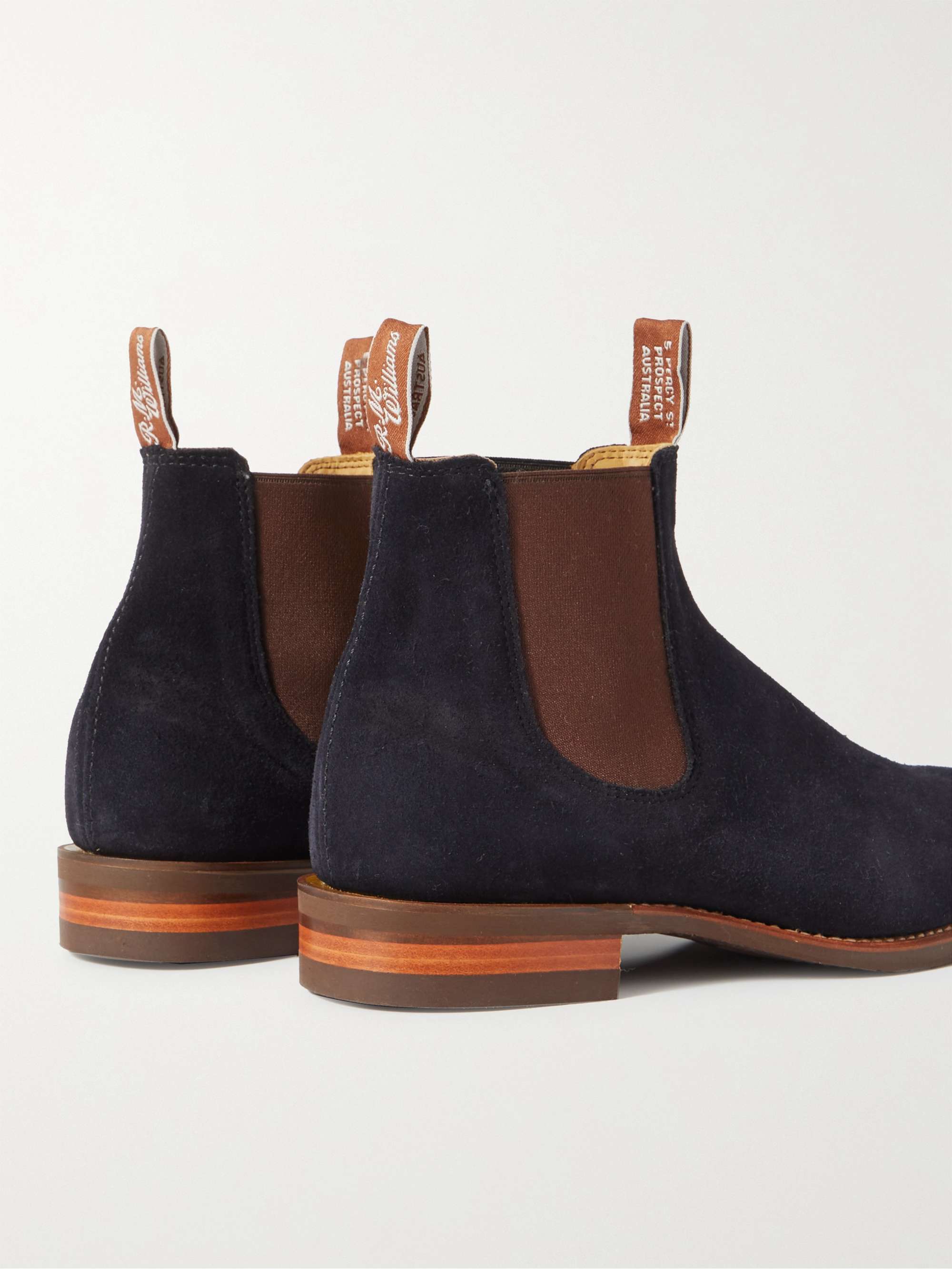 R.M.WILLIAMS Comfort Craftsman Suede Chelsea Boots