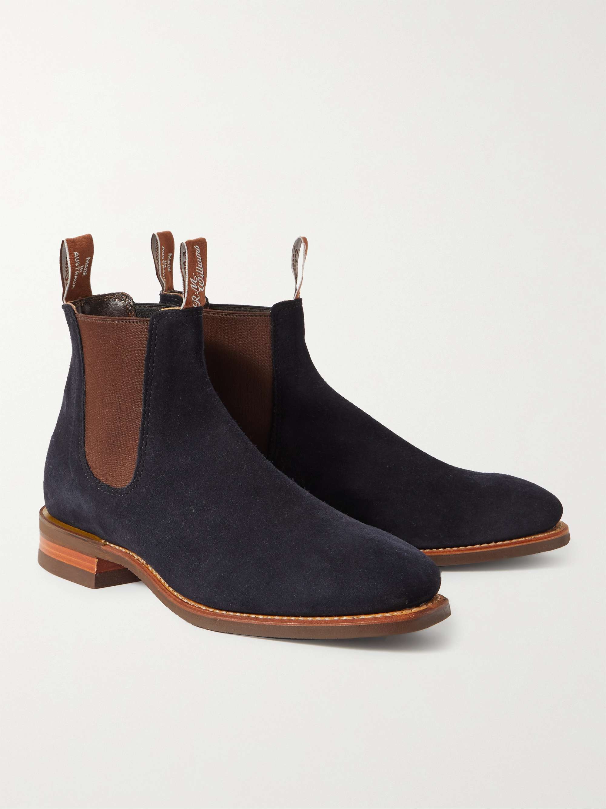 R.M.WILLIAMS Comfort Craftsman Suede Chelsea Boots