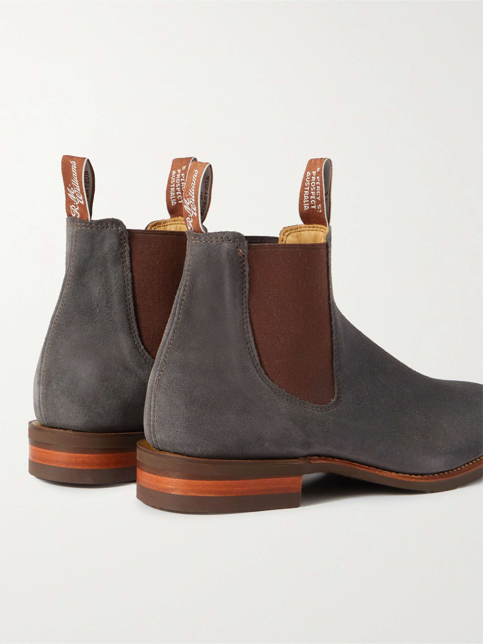 R.M.WILLIAMS Comfort Craftsman Suede Chelsea Boots