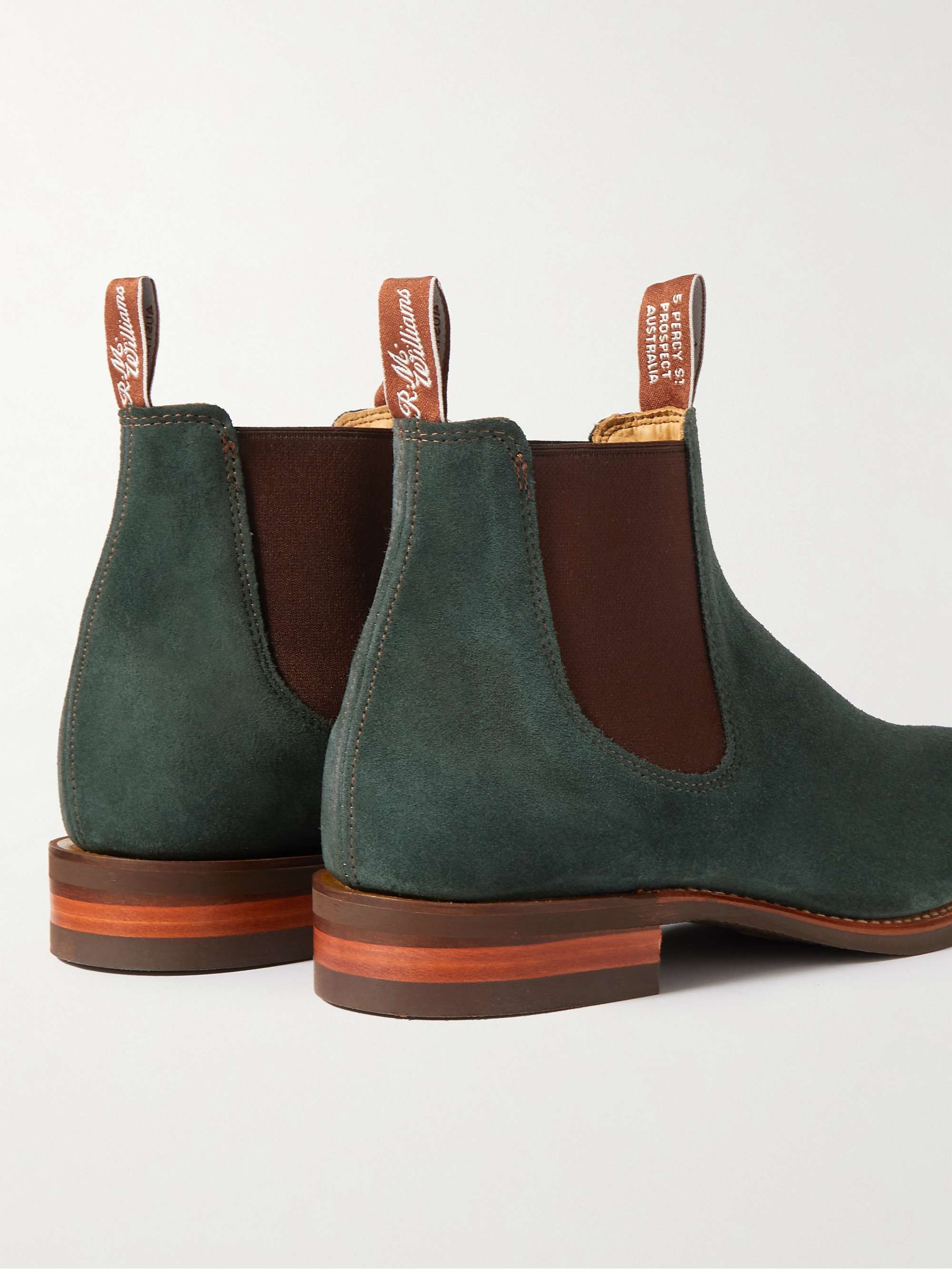 R.M.WILLIAMS Comfort Craftsman Suede Chelsea Boots