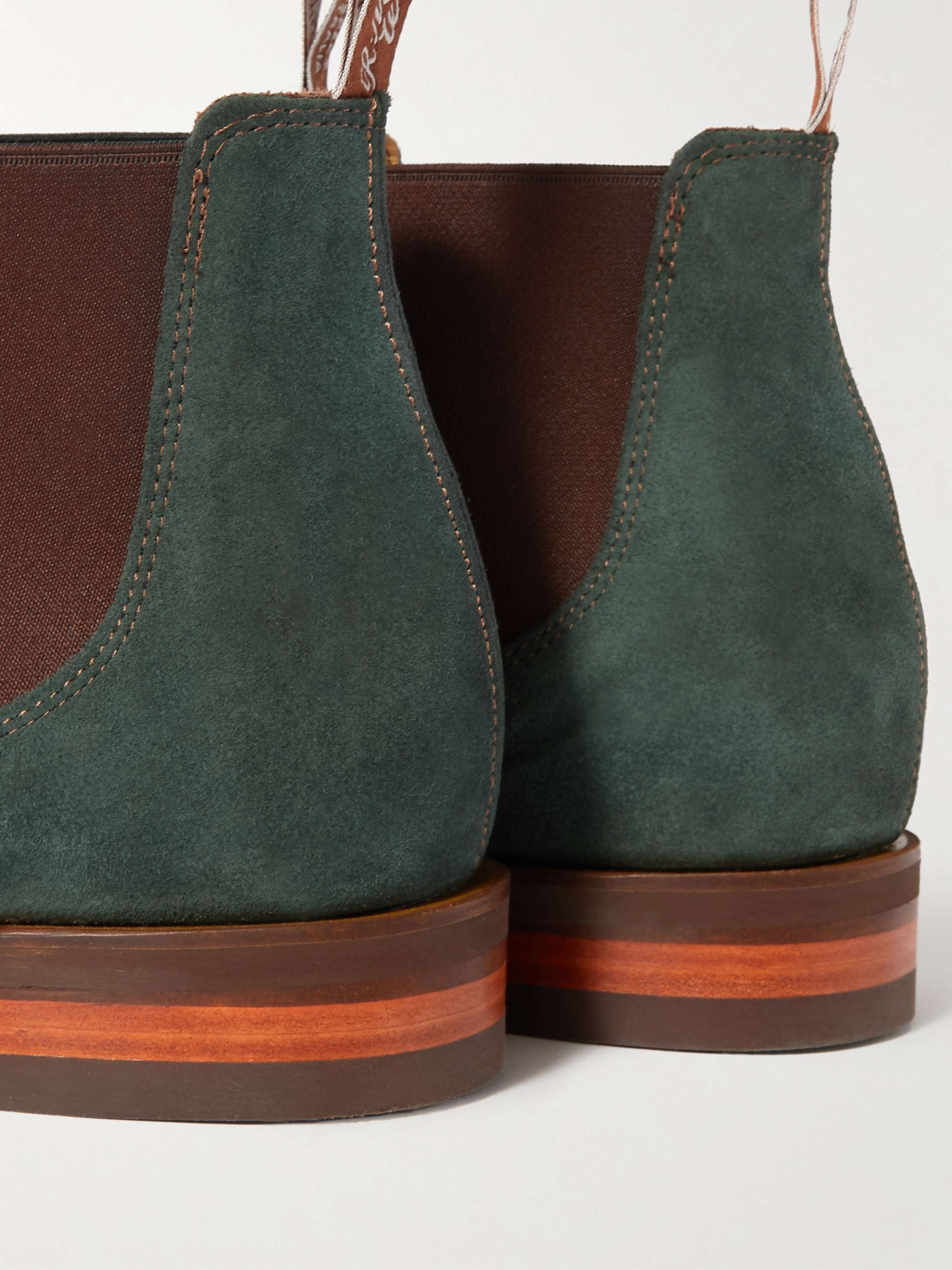 R.M.WILLIAMS Comfort Craftsman Suede Chelsea Boots