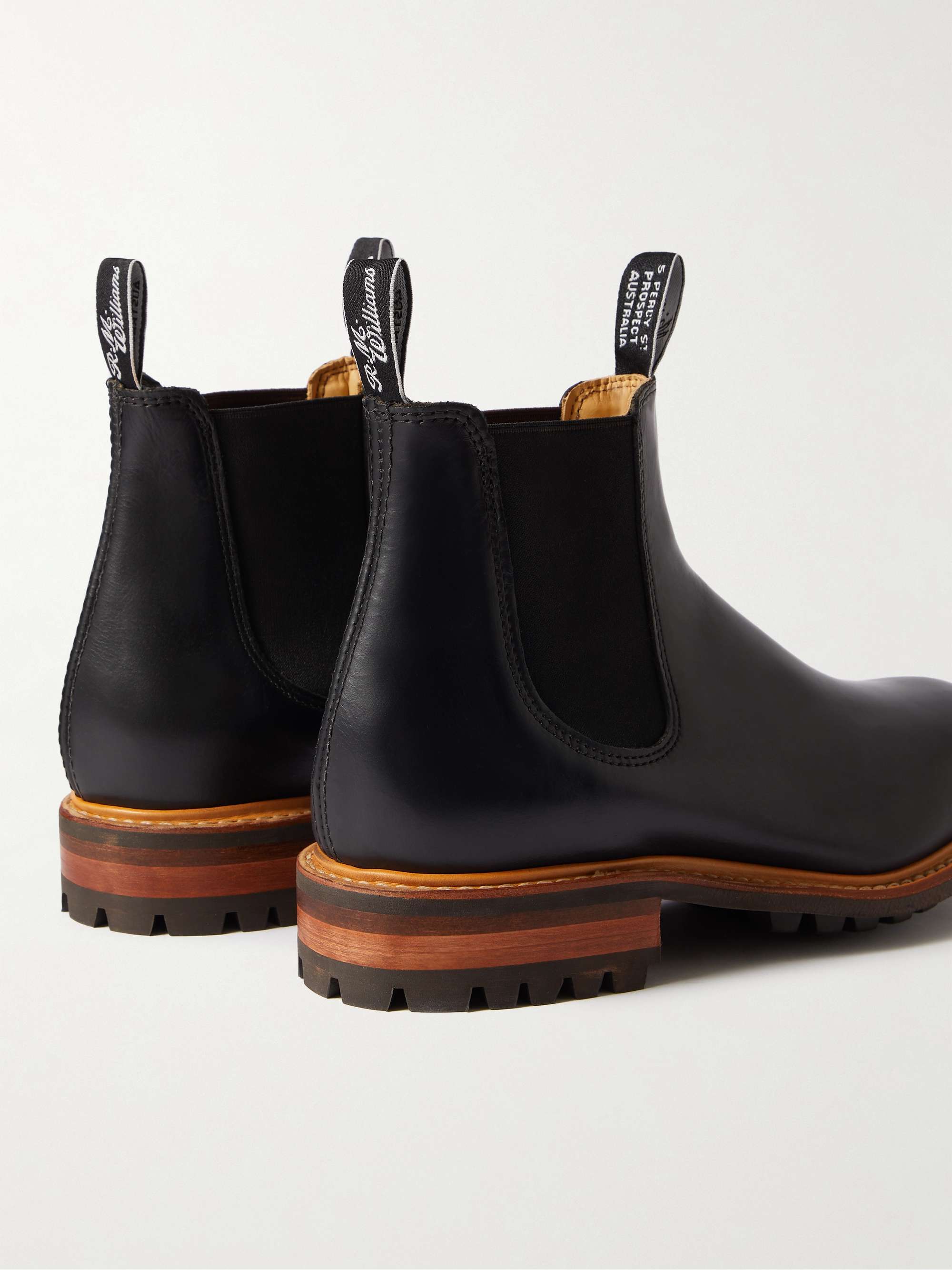 R.M.WILLIAMS Gardener Commando Leather Chelsea Boots