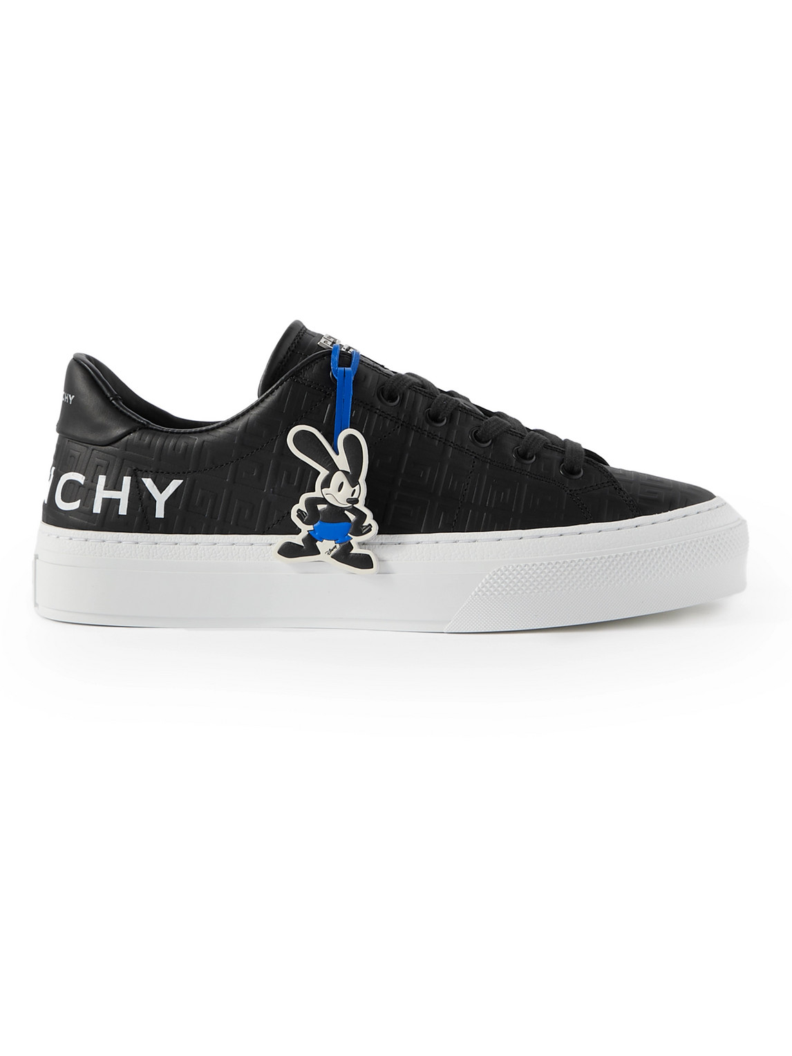 GIVENCHY DISNEY OSWALD CITY SPORT DEBOSSED LEATHER trainers