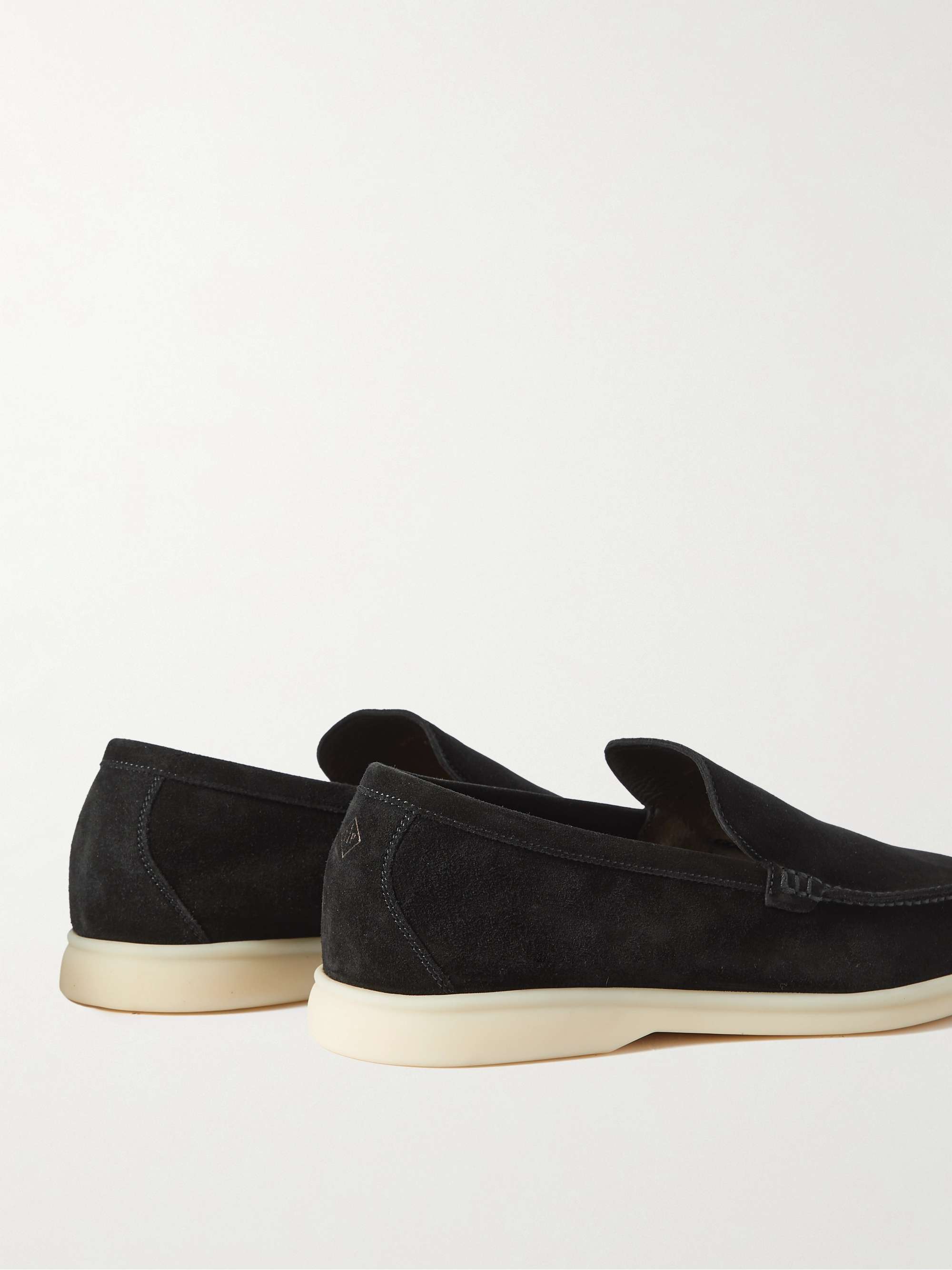 LORO PIANA Summer Walk Suede Loafers