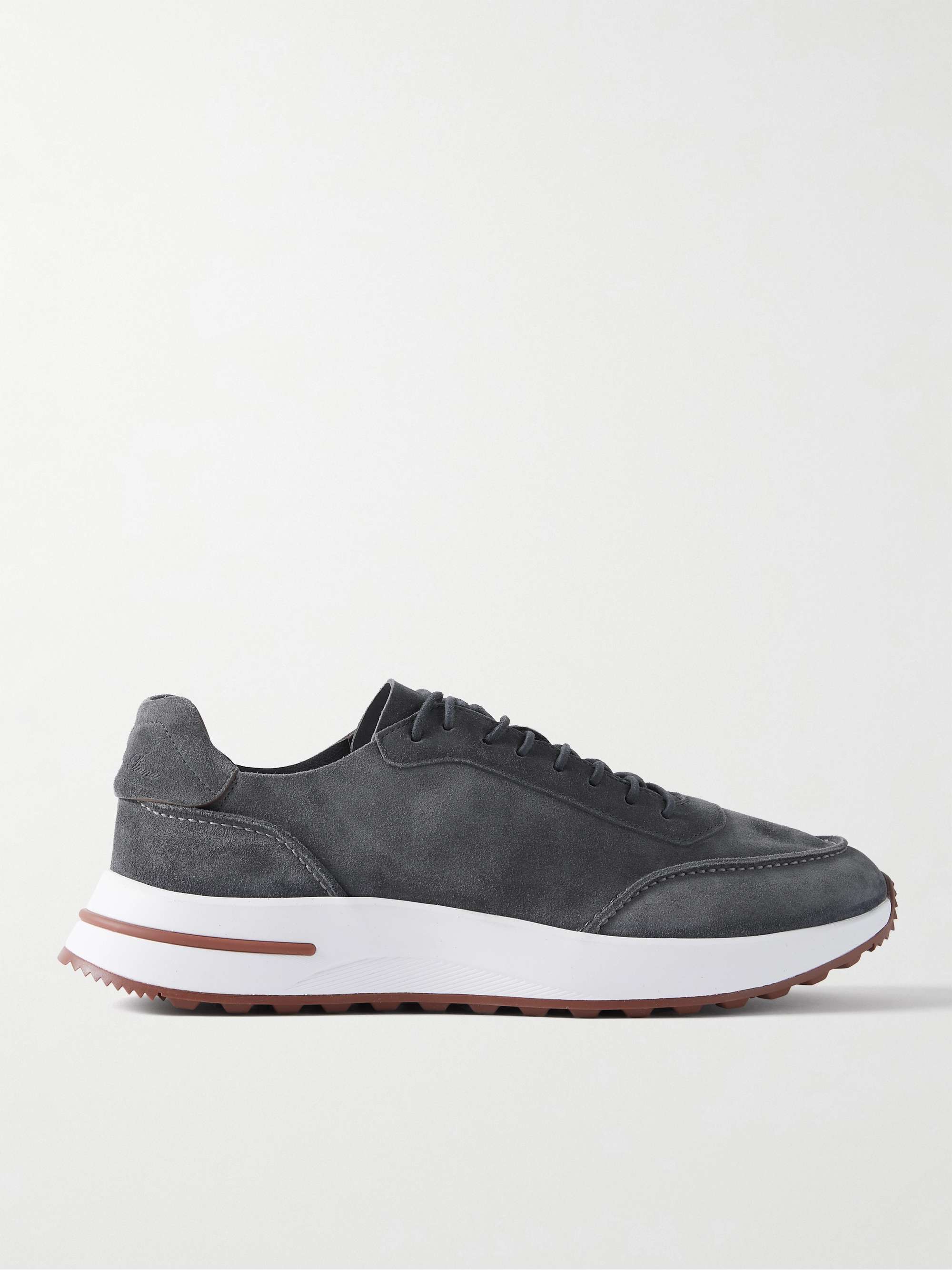 LORO PIANA Weekend Walk Suede Sneakers for Men | MR PORTER