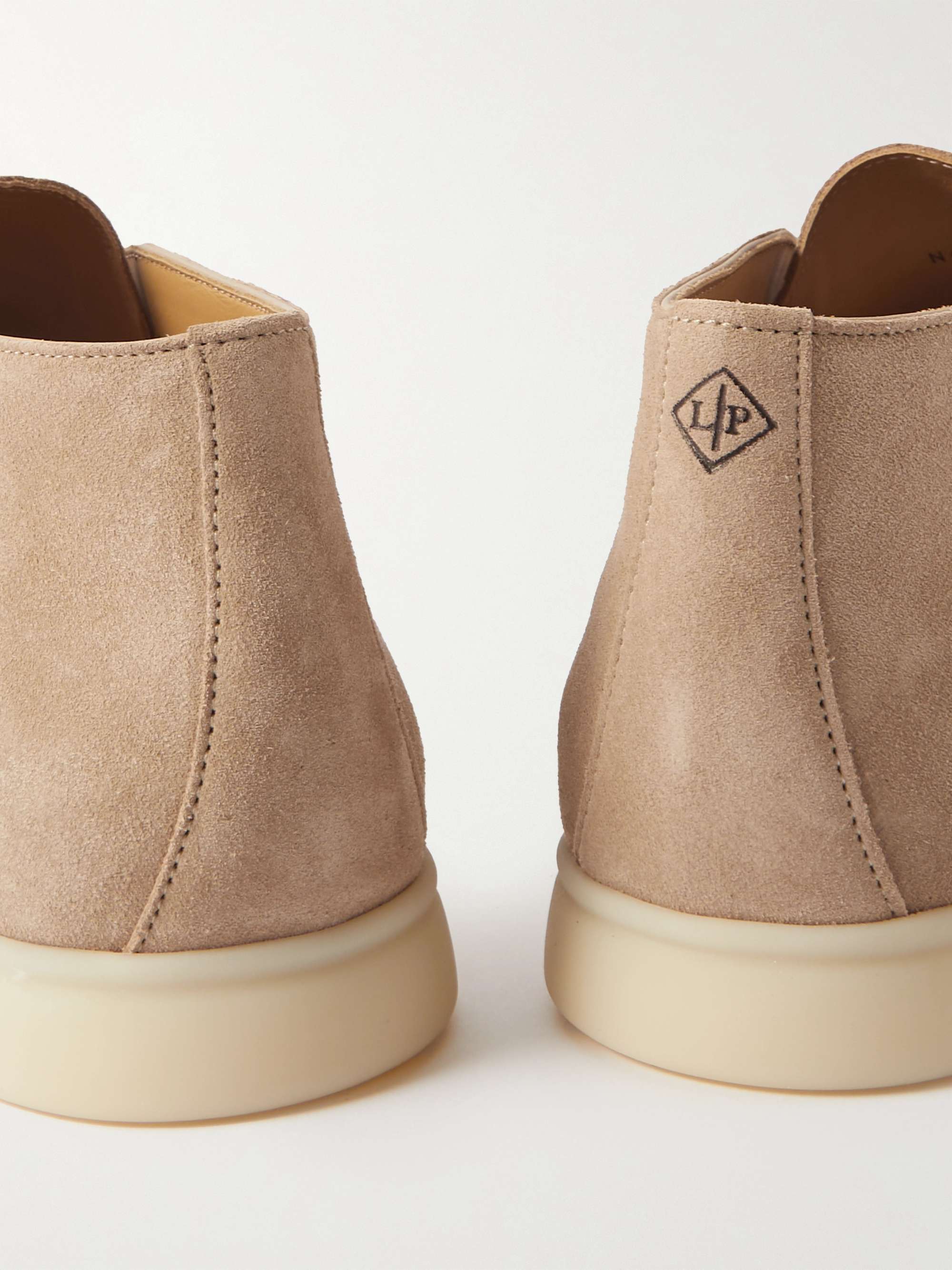 LORO PIANA Open Walk Suede Boots