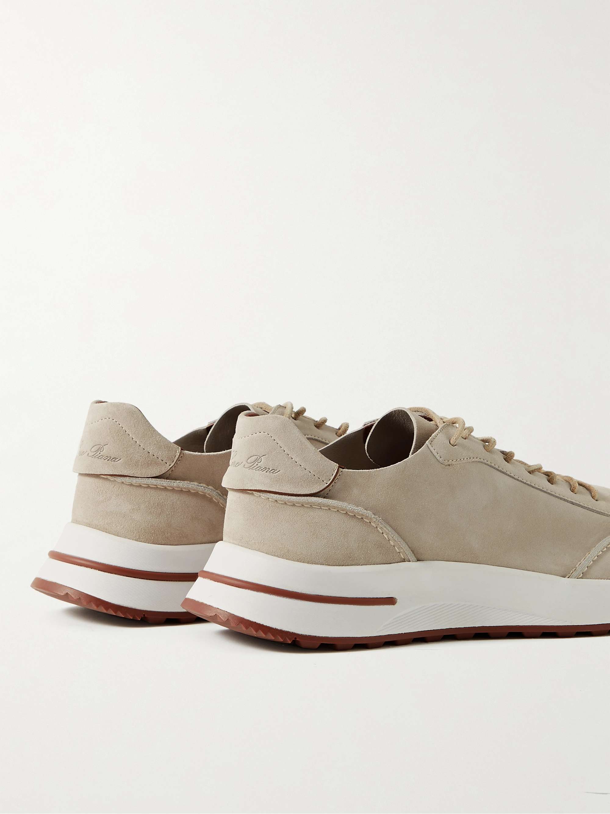 LORO PIANA Weekend Walk Suede Sneakers