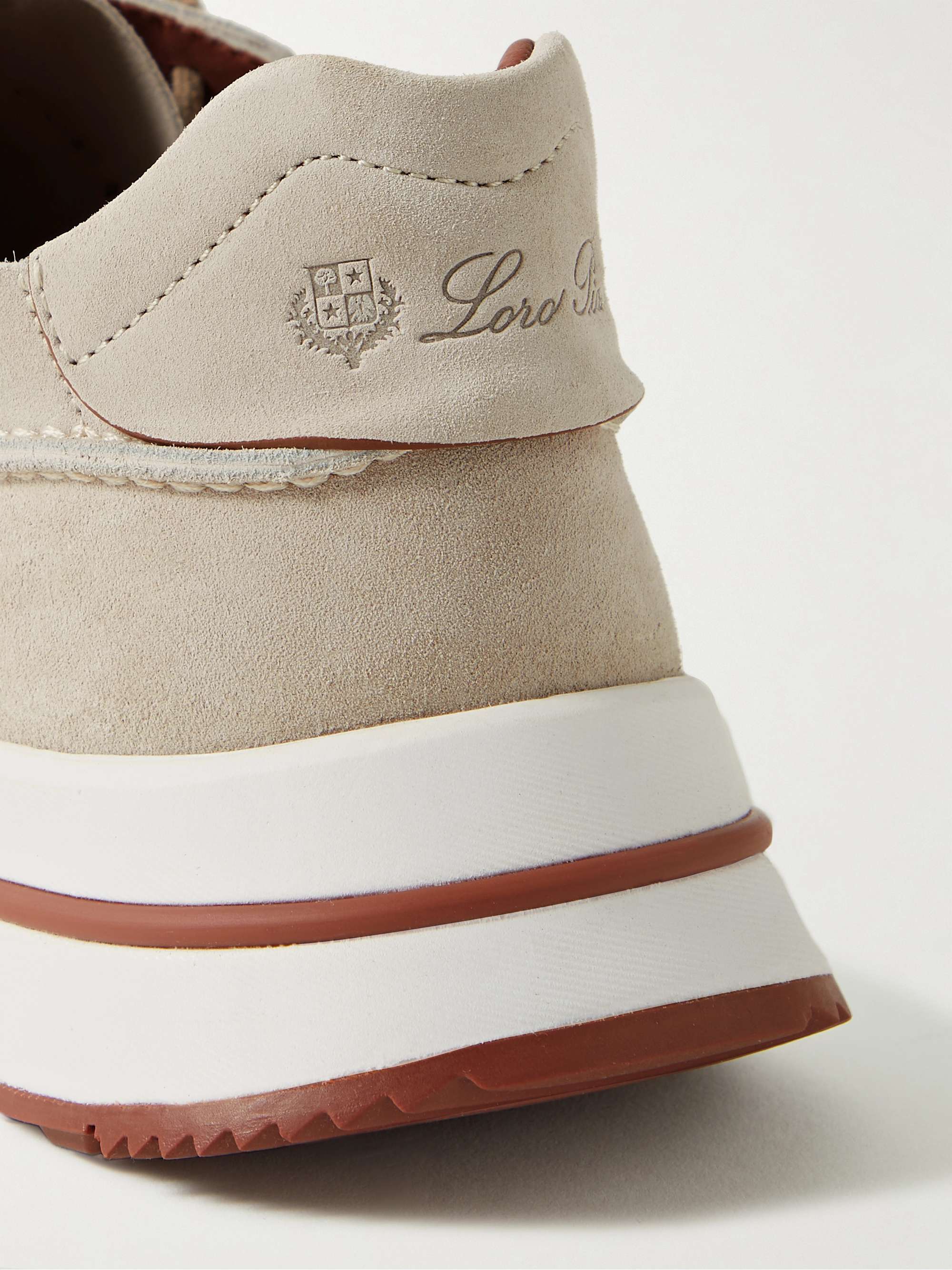 LORO PIANA Weekend Walk Suede Sneakers