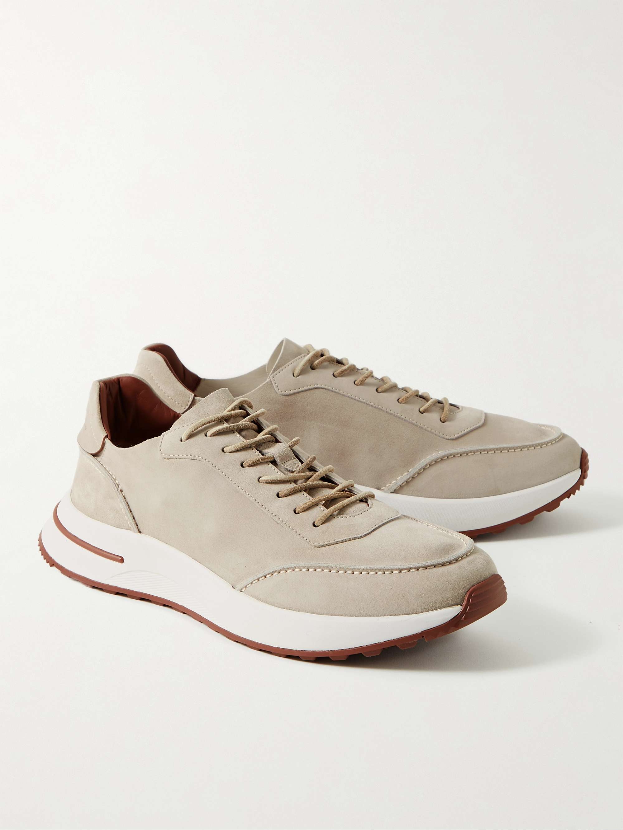 LORO PIANA Weekend Walk Suede Sneakers