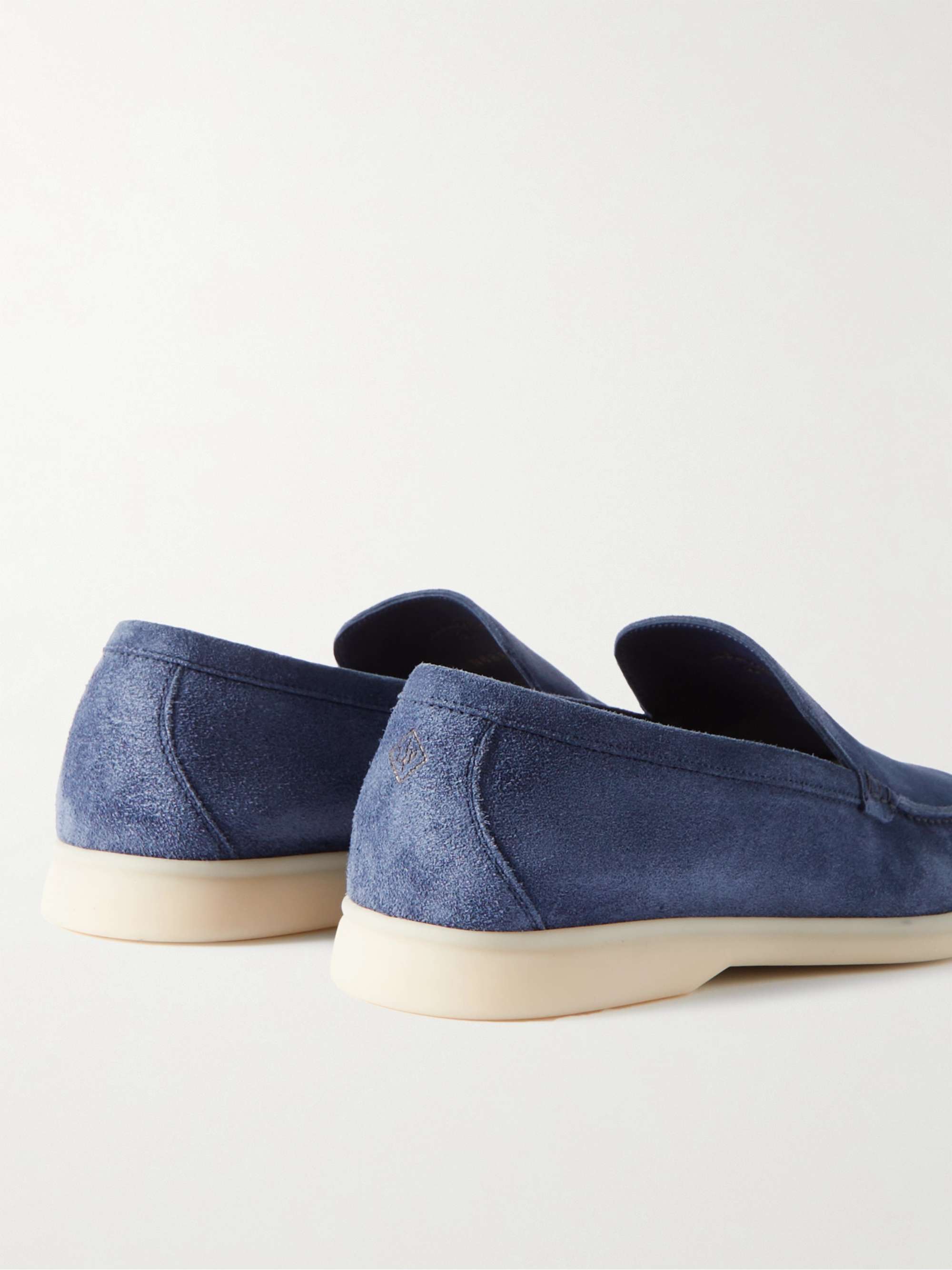 LORO PIANA Summer Walk Suede Loafers