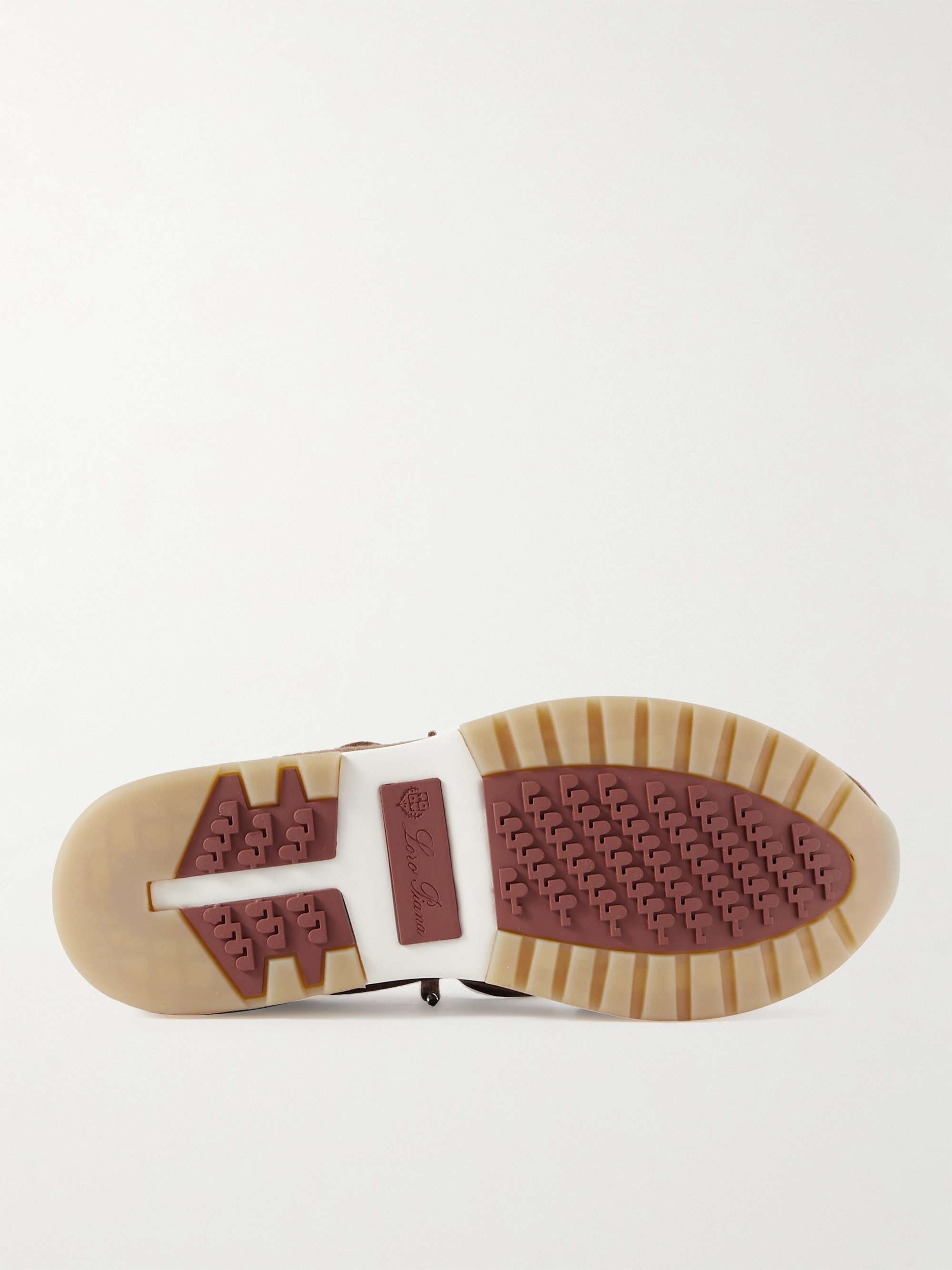 LORO PIANA 360 Flexy Walk Stretch-Knit Slip-On Sneakers
