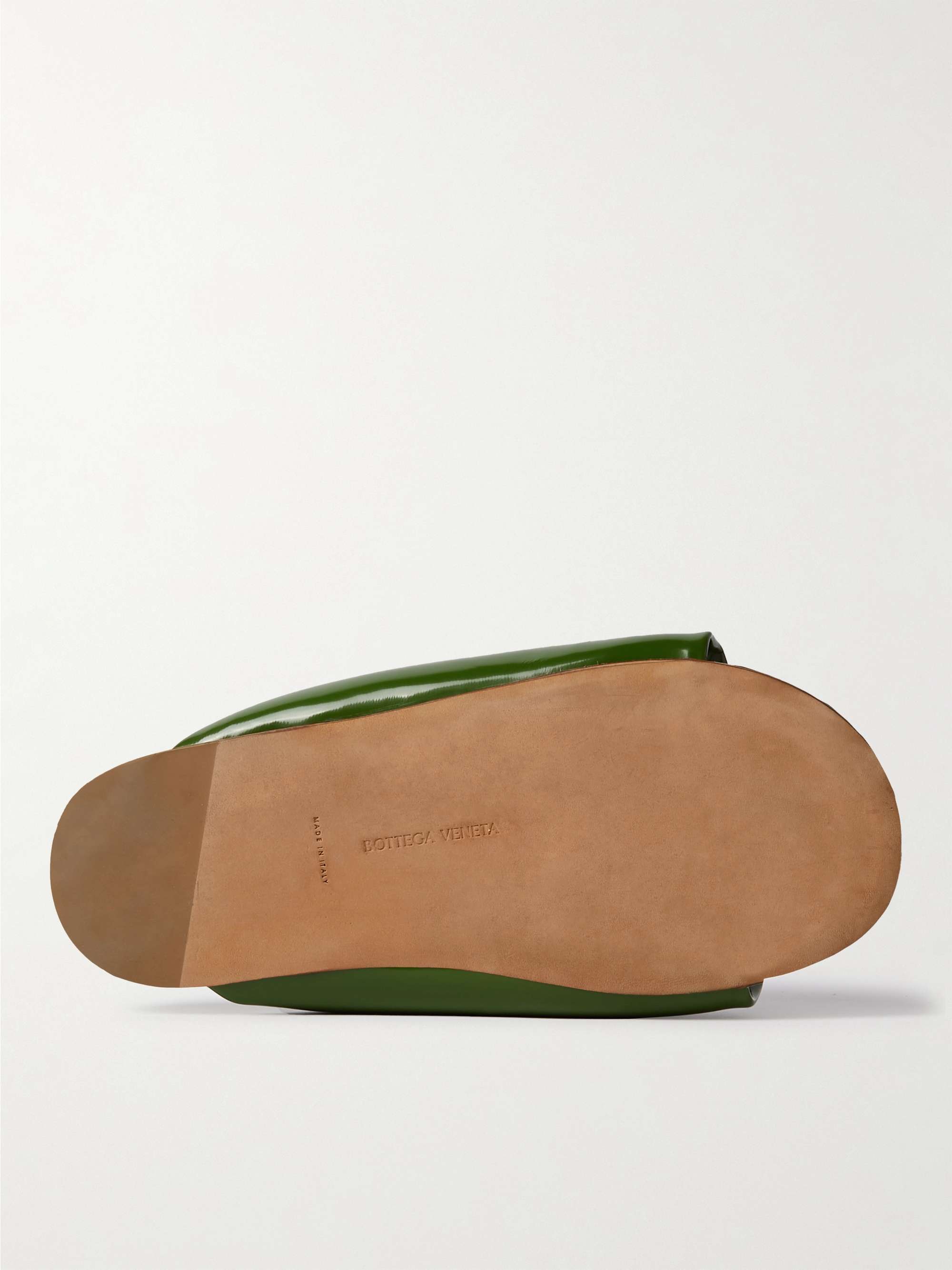 bottega veneta leather slides