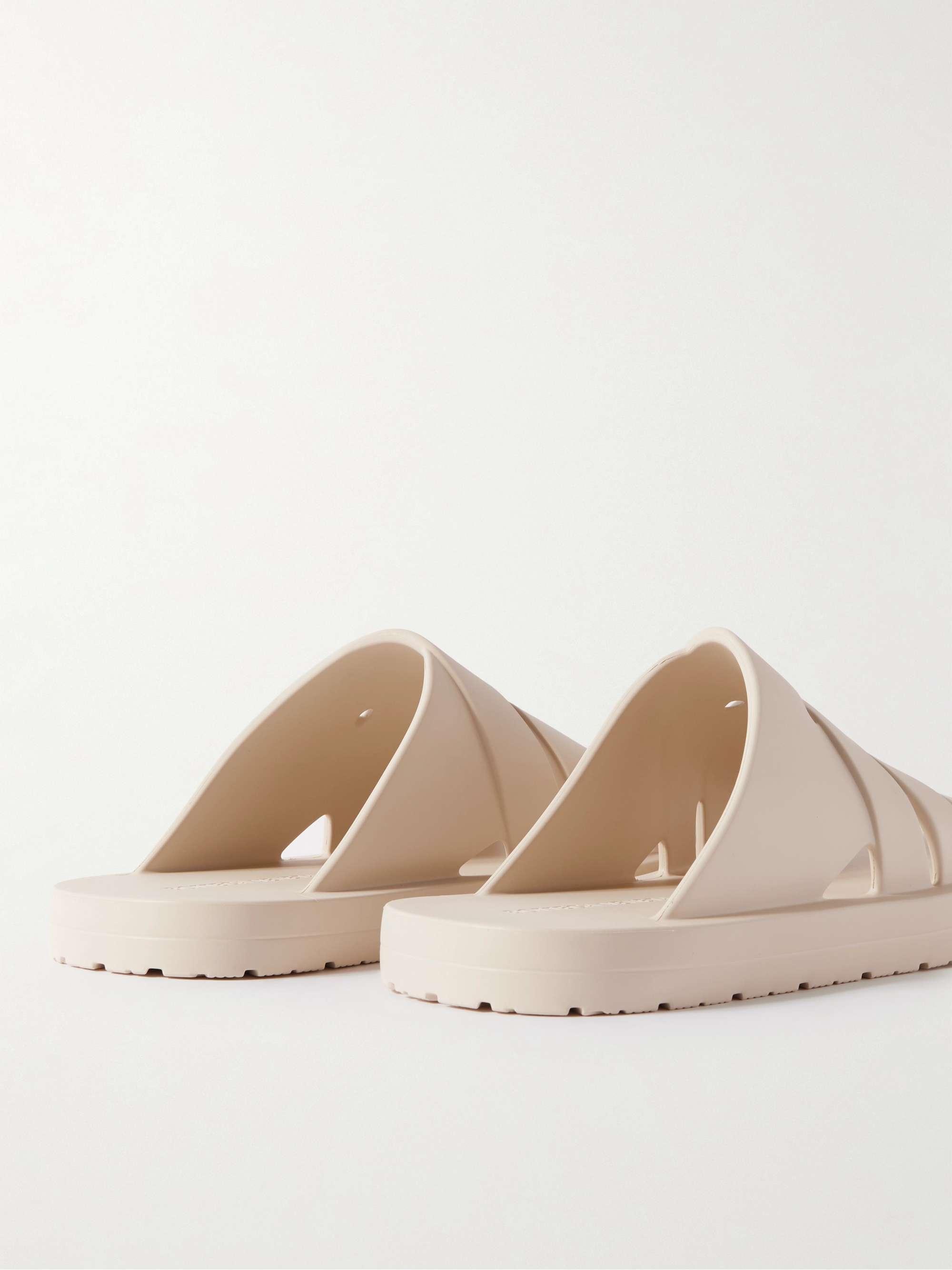BOTTEGA VENETA Matt Rubber Sandals