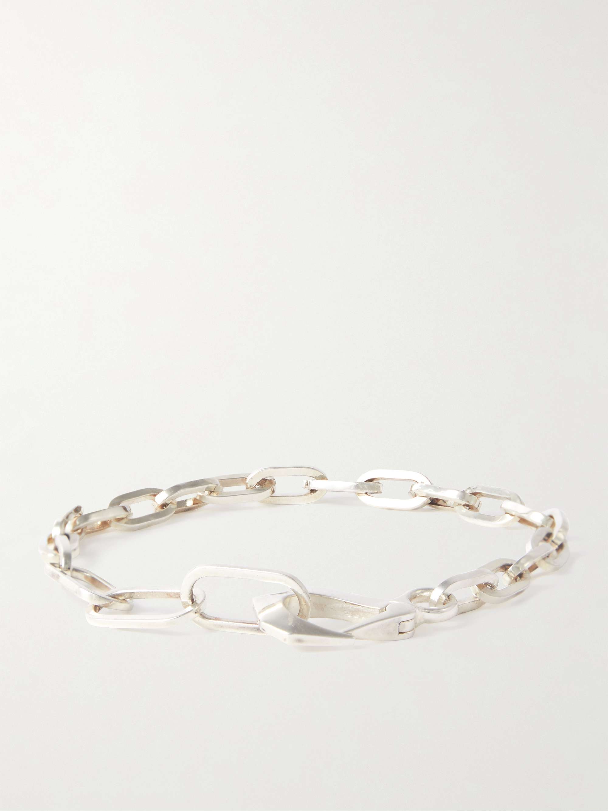 BOTTEGA Sterling Silver Chain Bracelet for Men MR PORTER