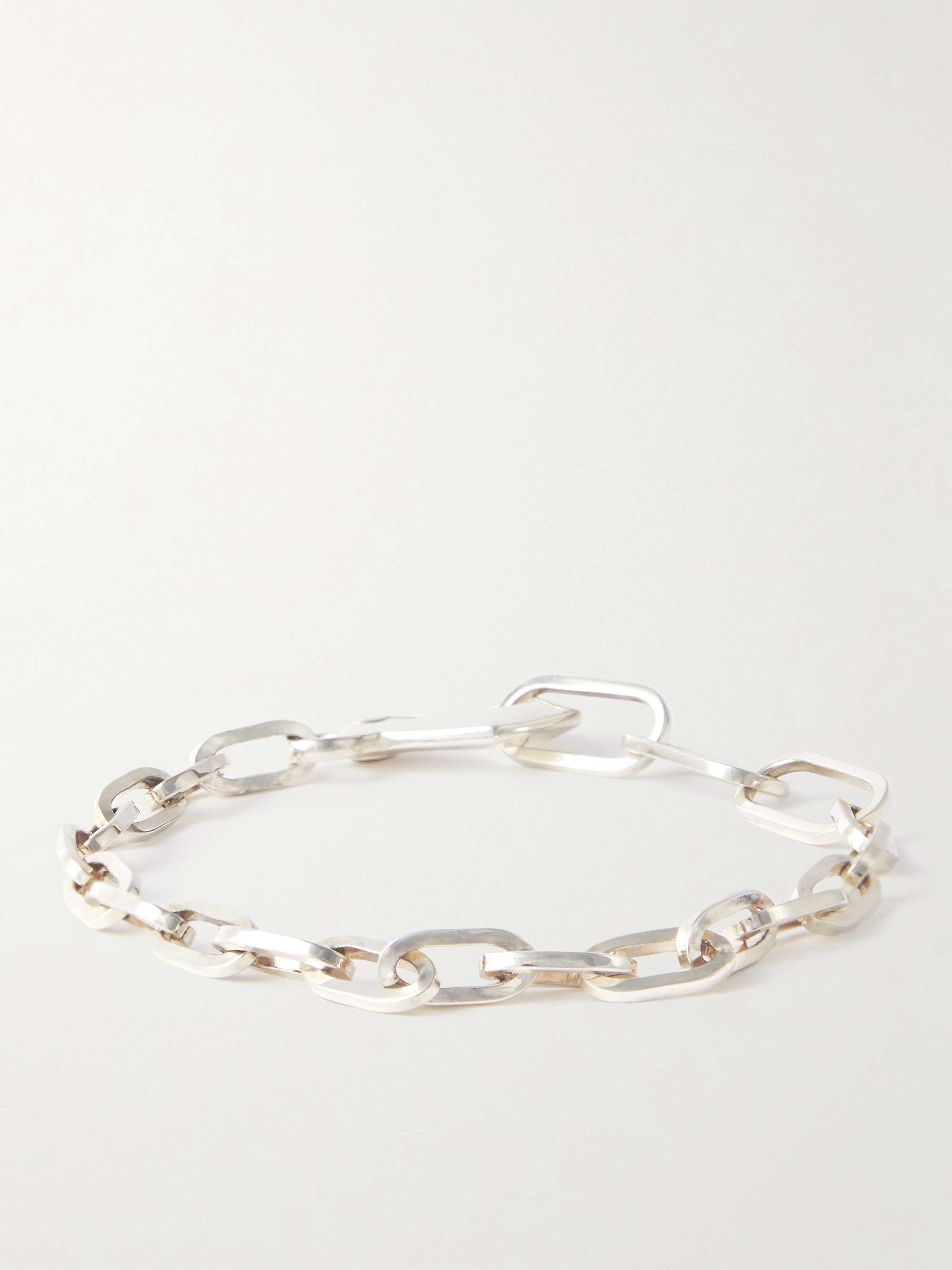 BOTTEGA VENETA Sterling Silver Chain Bracelet for Men