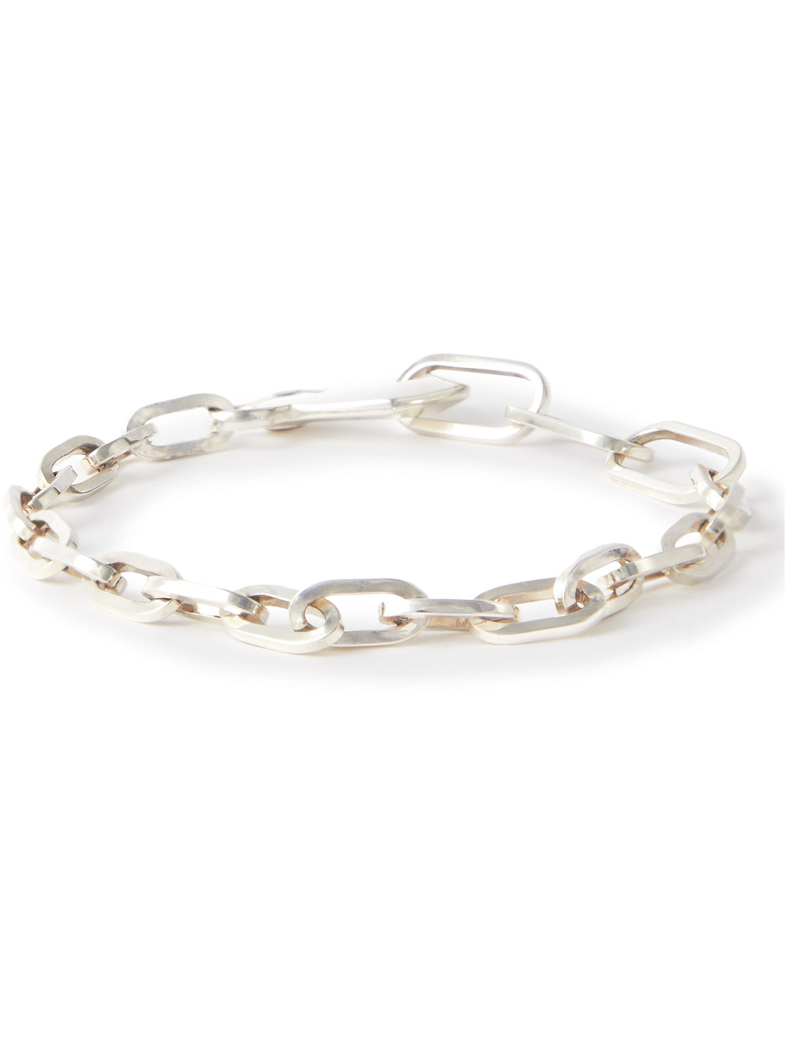 Bottega Veneta Sterling Silver Chain Bracelet