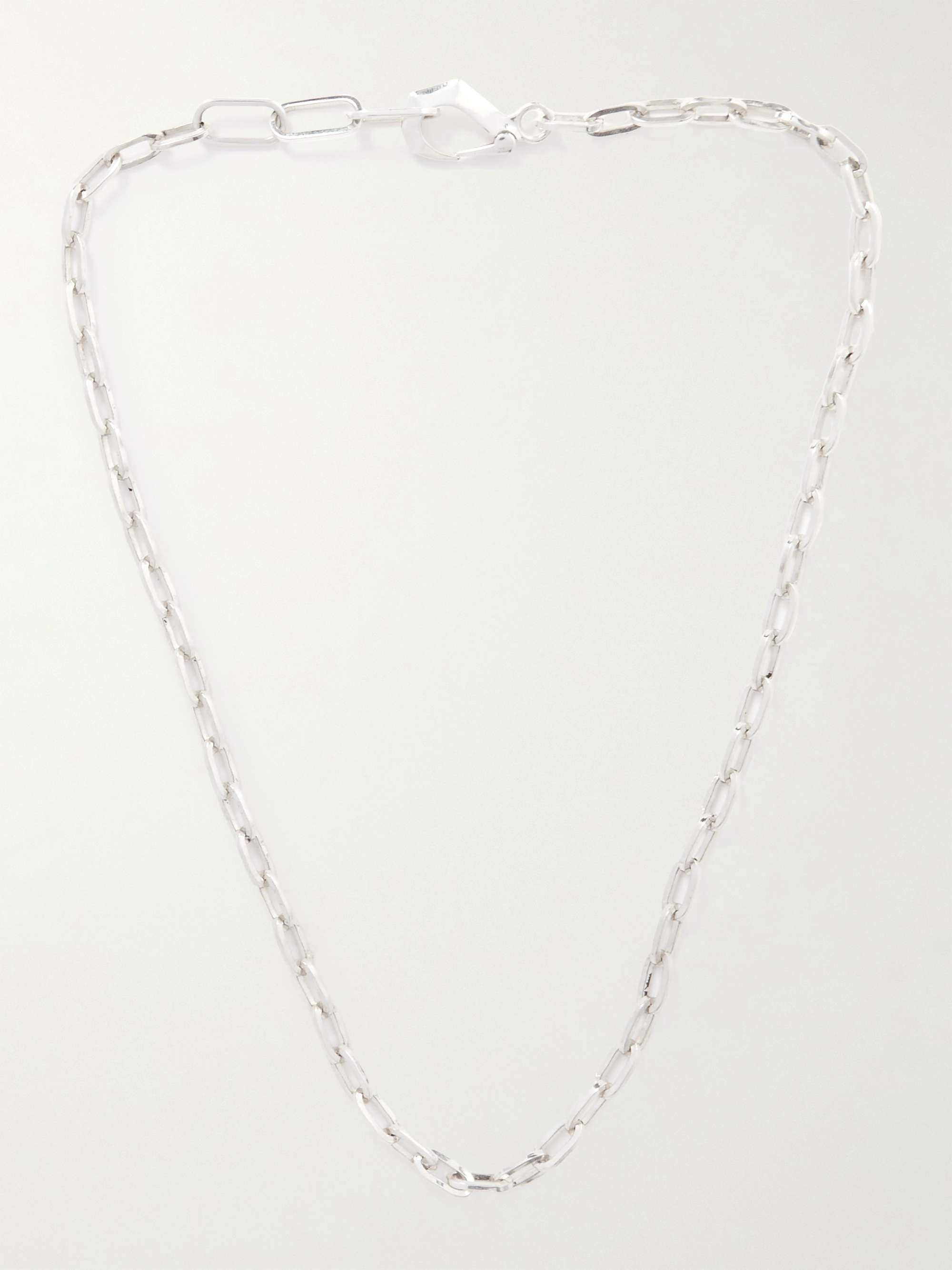 Bottega Veneta - Men - Sterling Silver Chain Necklace Silver