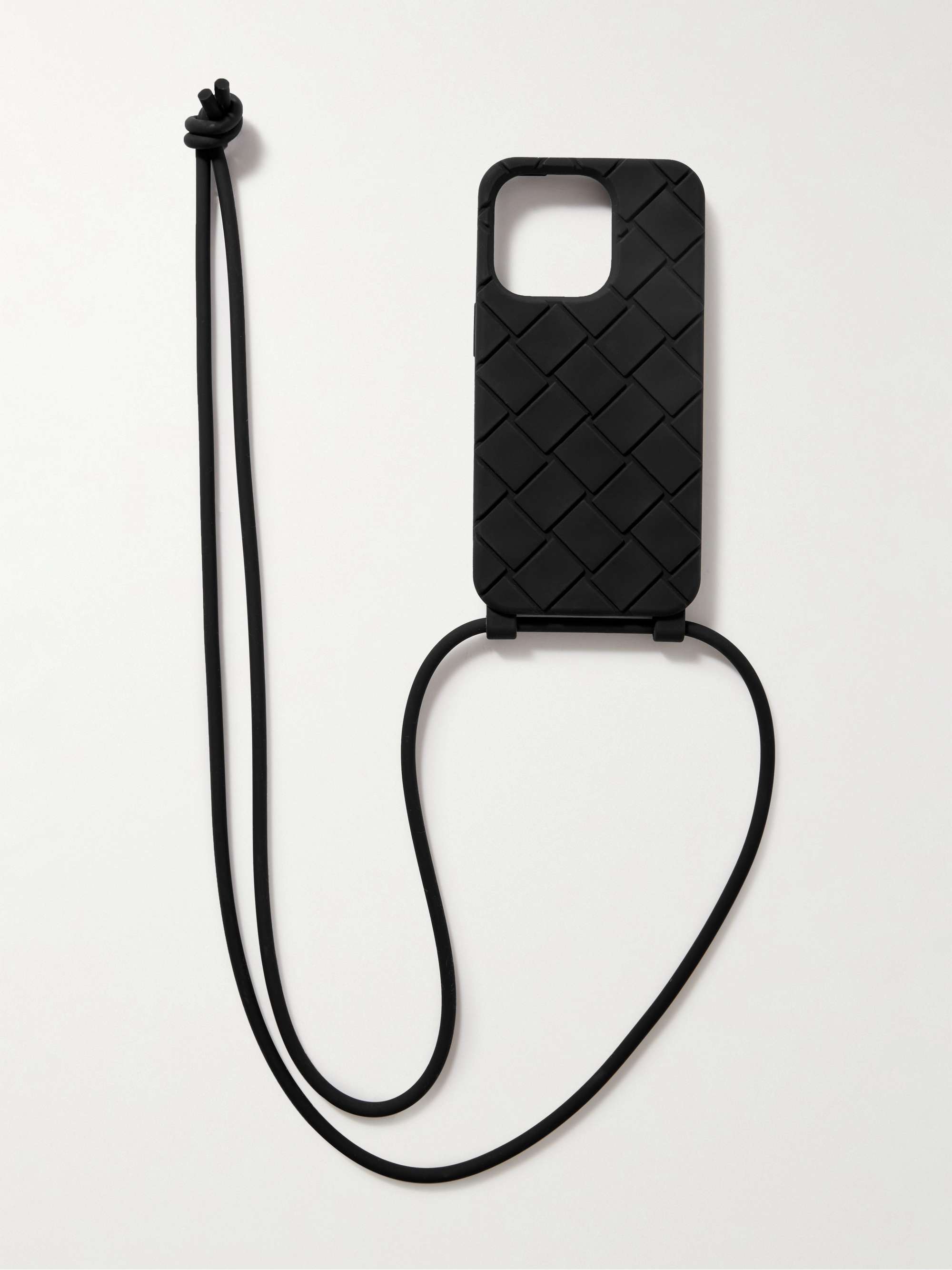 Bottega Veneta Intrecciato Leather Smartphone Case