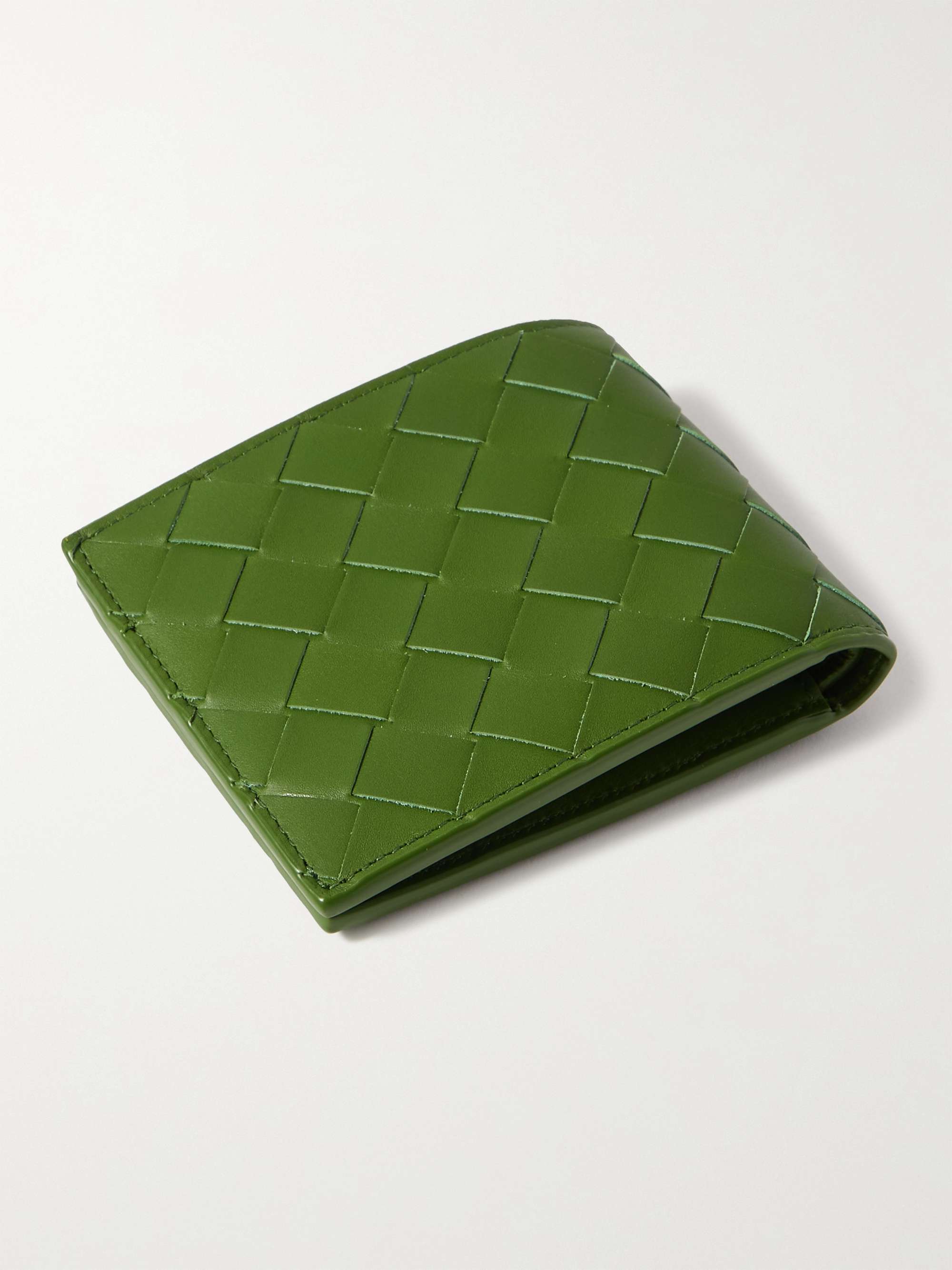 BOTTEGA VENETA Intrecciato Leather Billfold Wallet