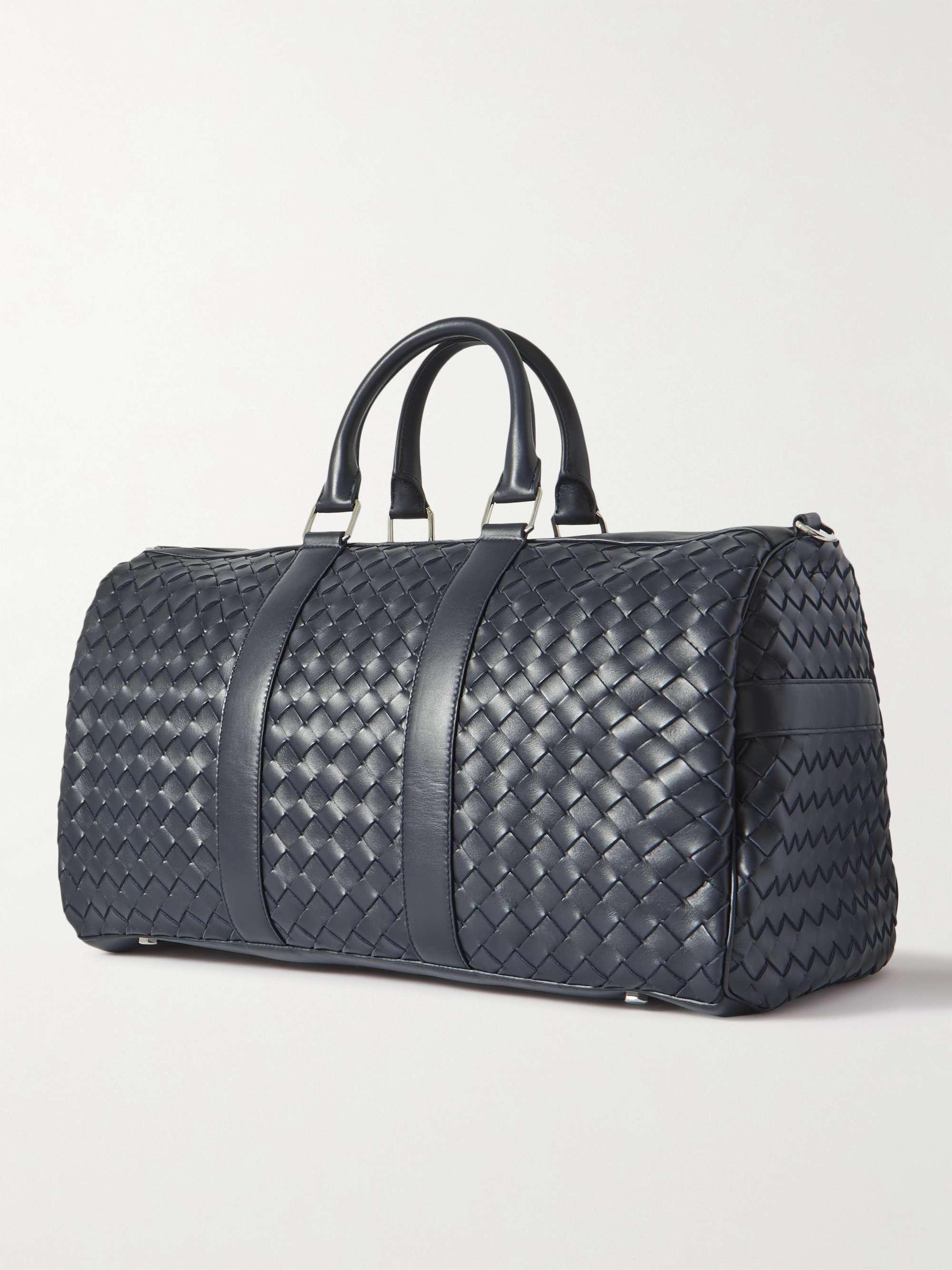 BOTTEGA VENETA Intrecciato Leather Duffle Bag