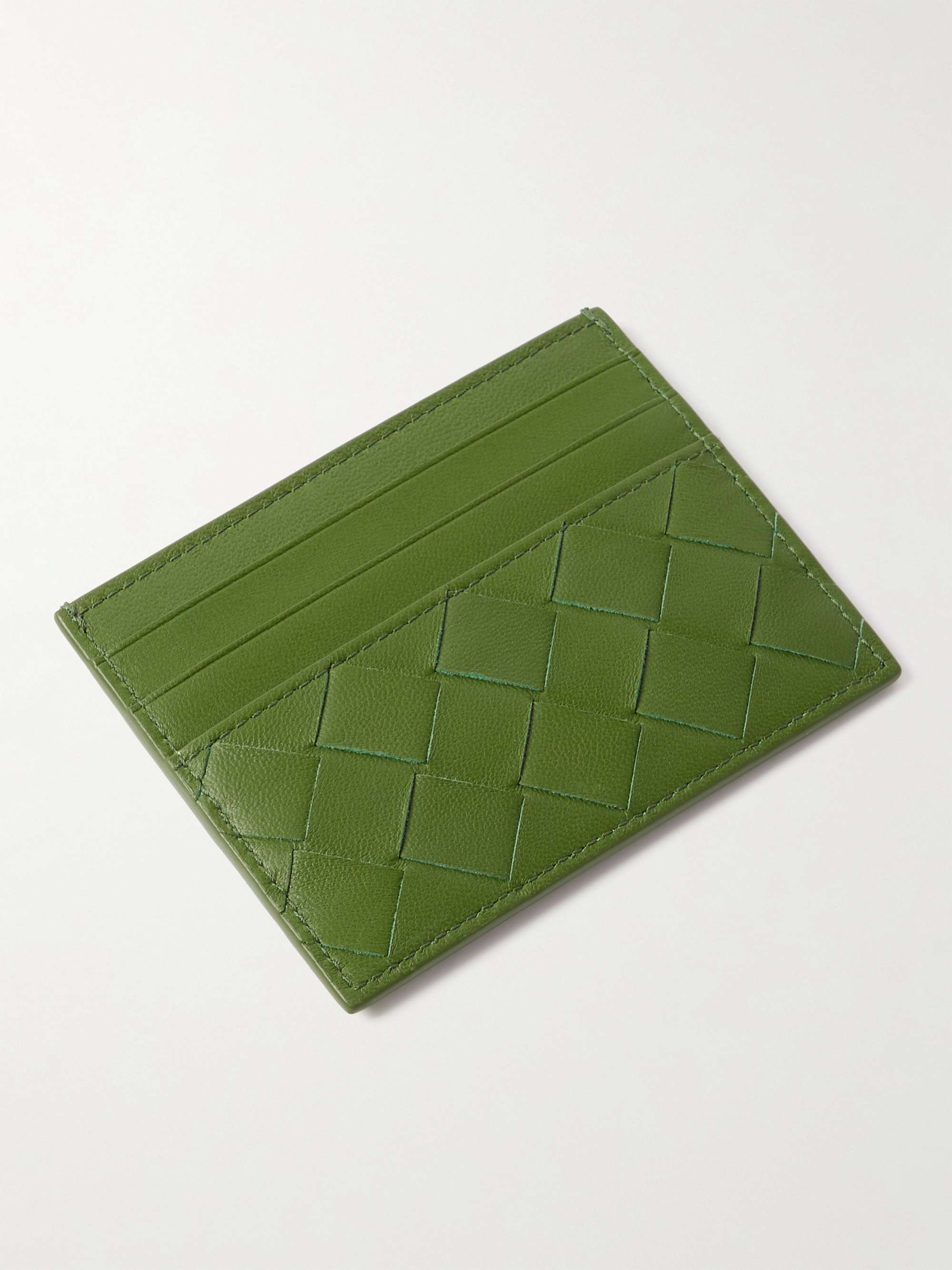 BOTTEGA VENETA Intrecciato Leather Cardholder