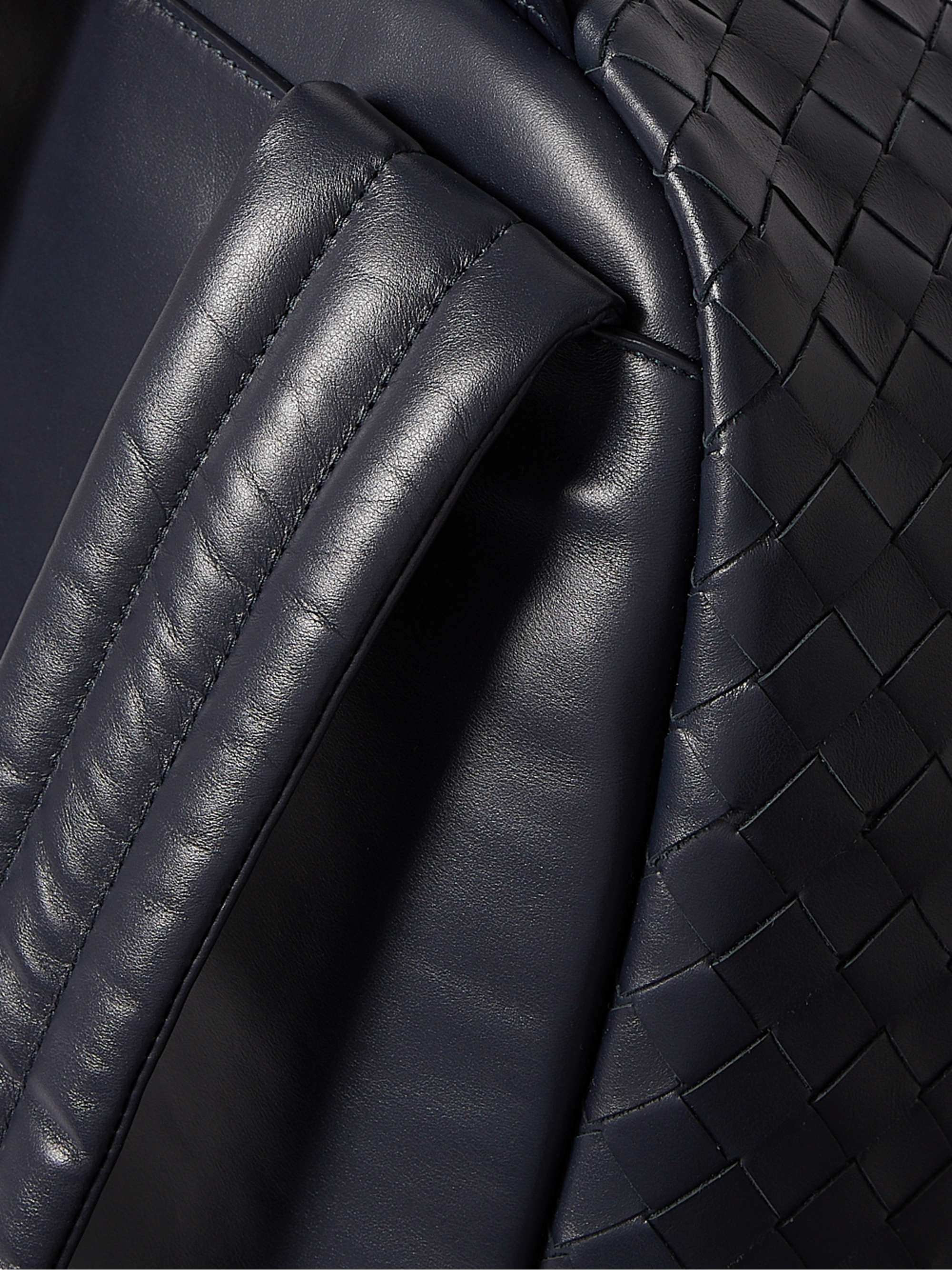 BOTTEGA VENETA Avenue Intrecciato Leather Backpack