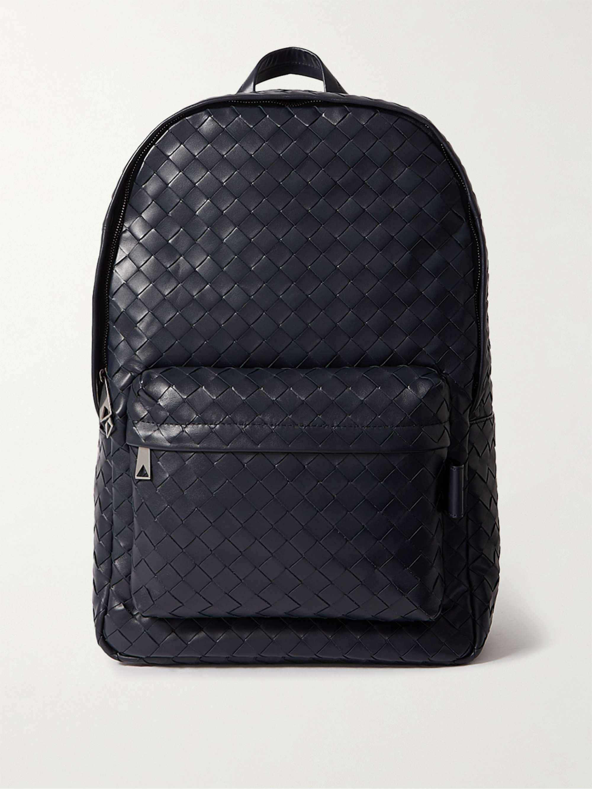 BOTTEGA VENETA Avenue Intrecciato Leather Backpack