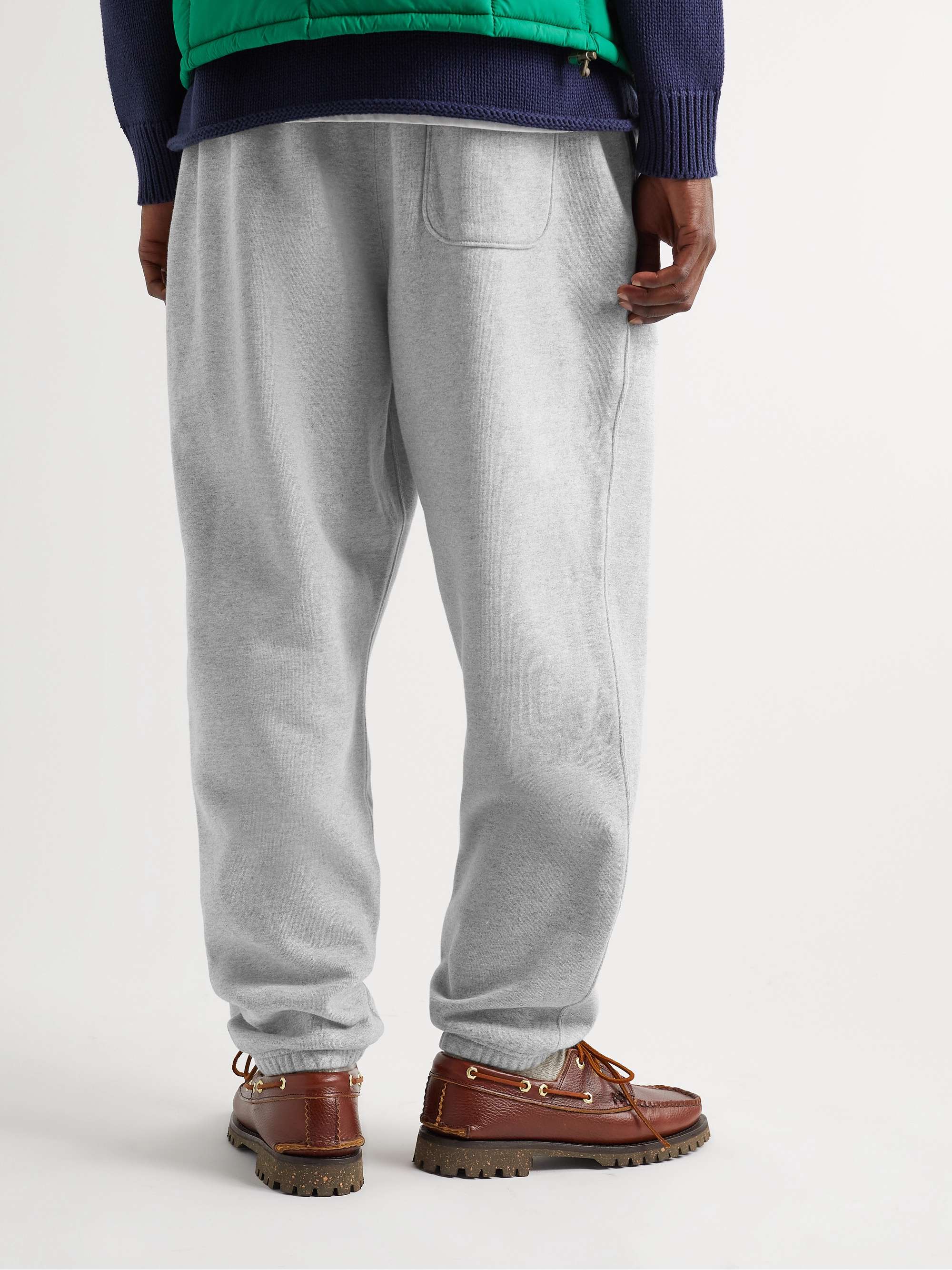 J.CREW Tapered Cotton-Jersey Sweatpants