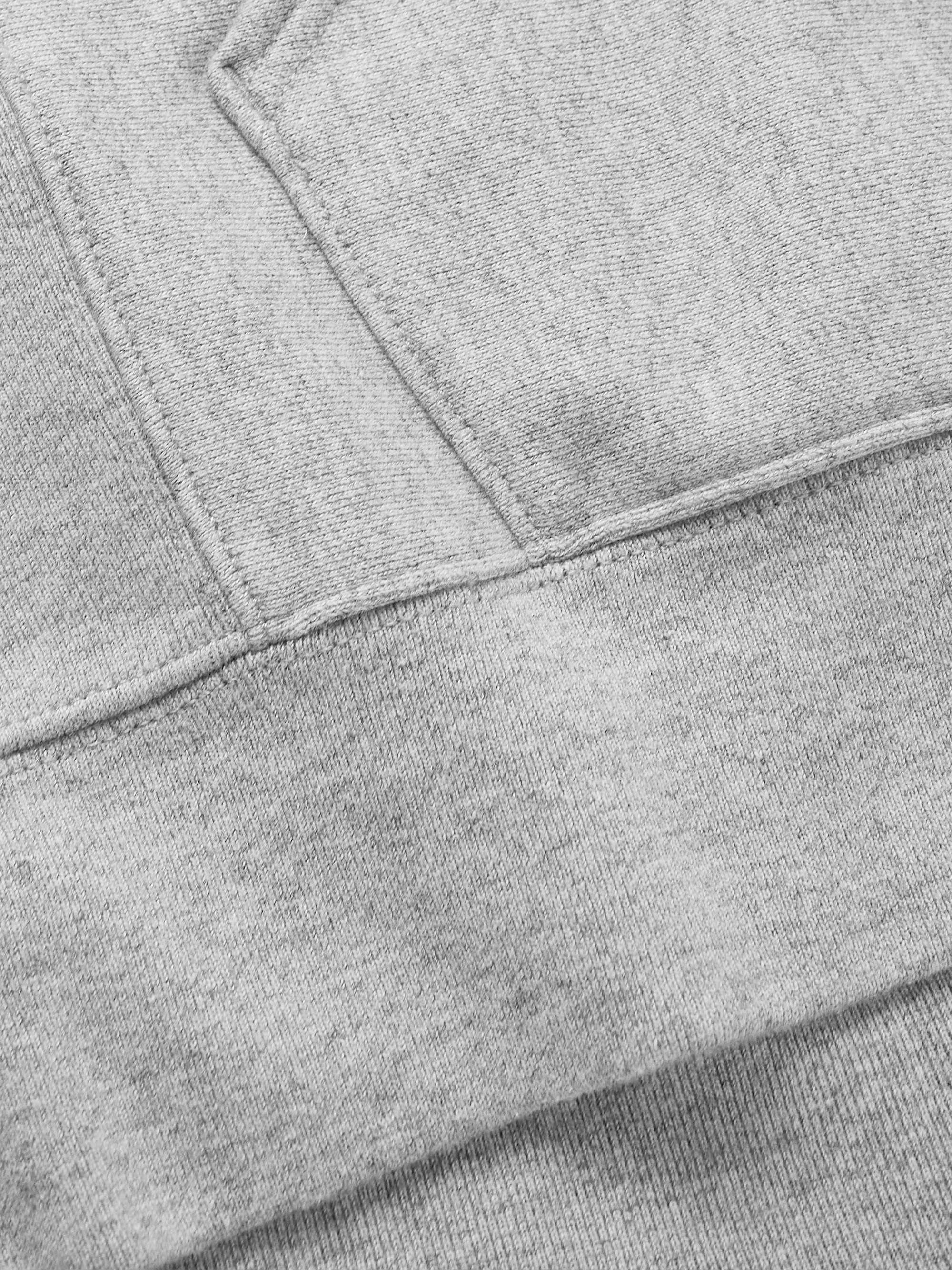 J.CREW Slim-Fit Cotton-Blend Jersey Hoodie