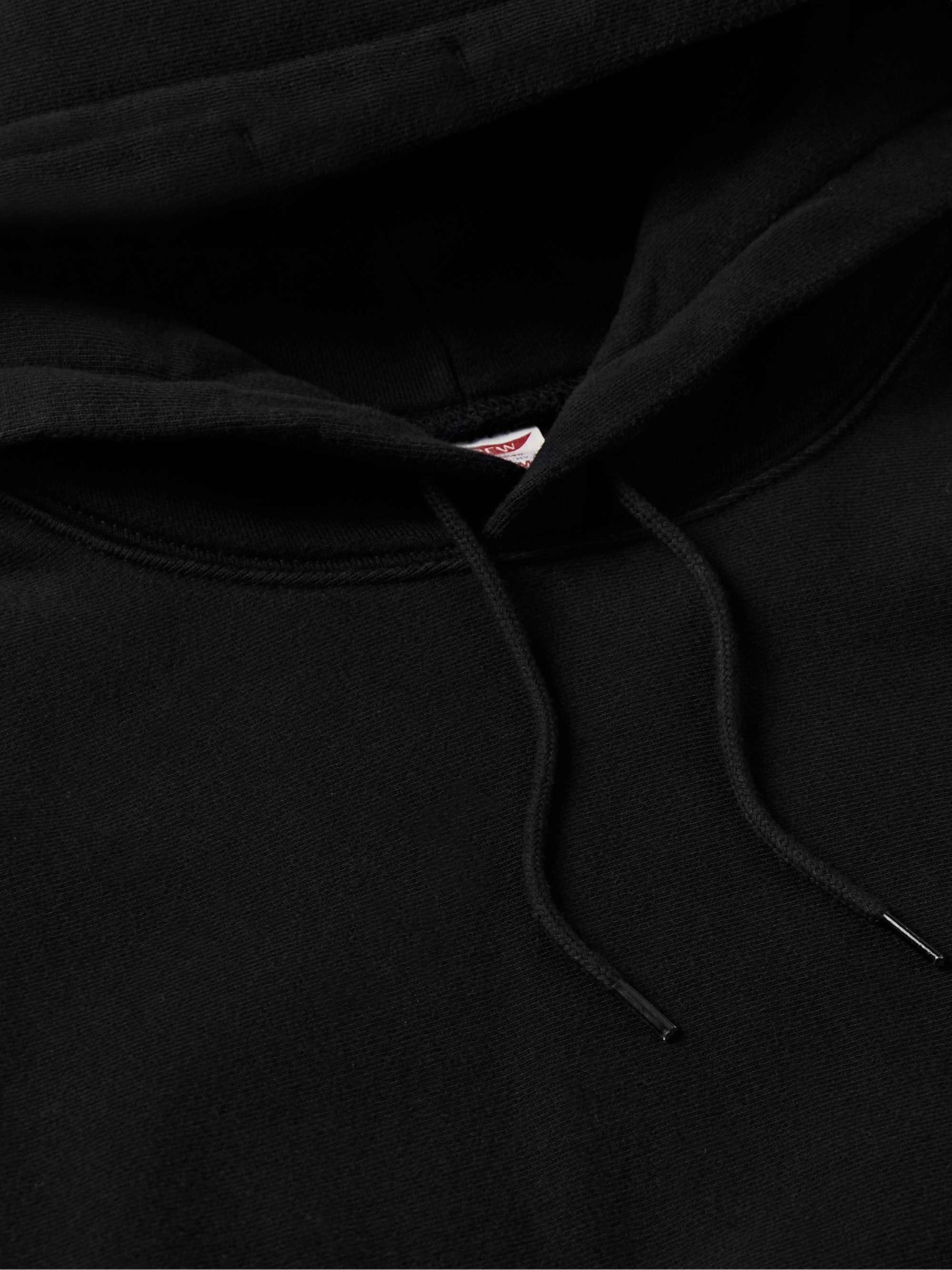 J.CREW Slim-Fit Cotton-Blend Jersey Hoodie