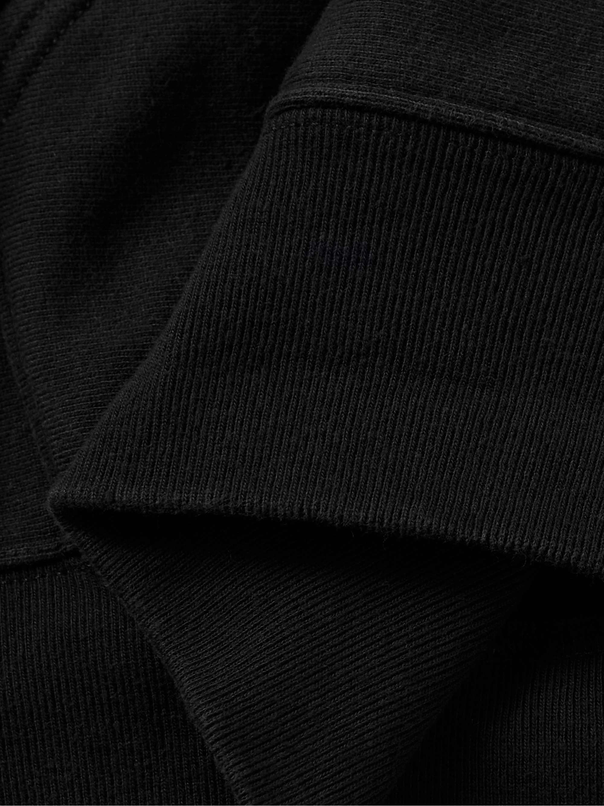 J.CREW Slim-Fit Cotton-Blend Jersey Hoodie