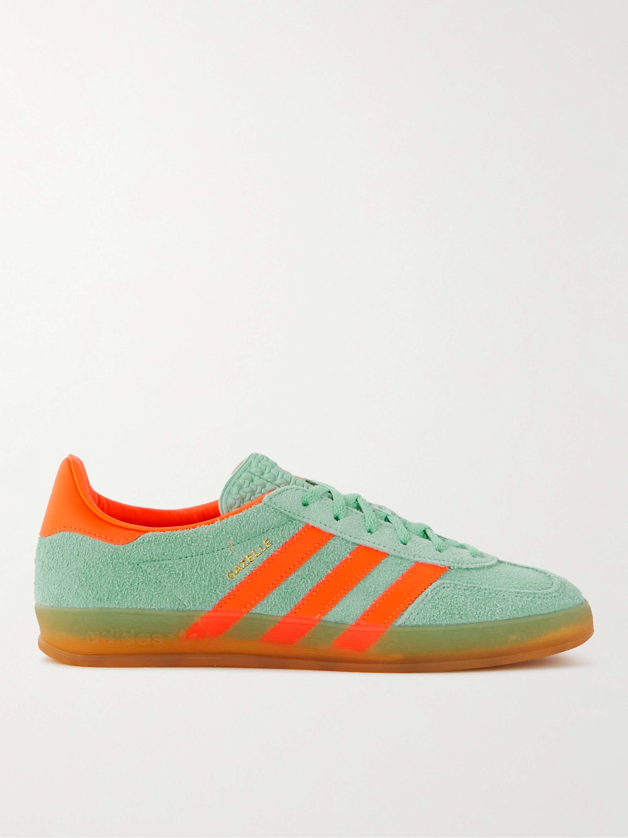 kapok Caroline Afslag ADIDAS ORIGINALS Gazelle 85 Leather-Trimmed Suede Sneakers for Men | MR  PORTER