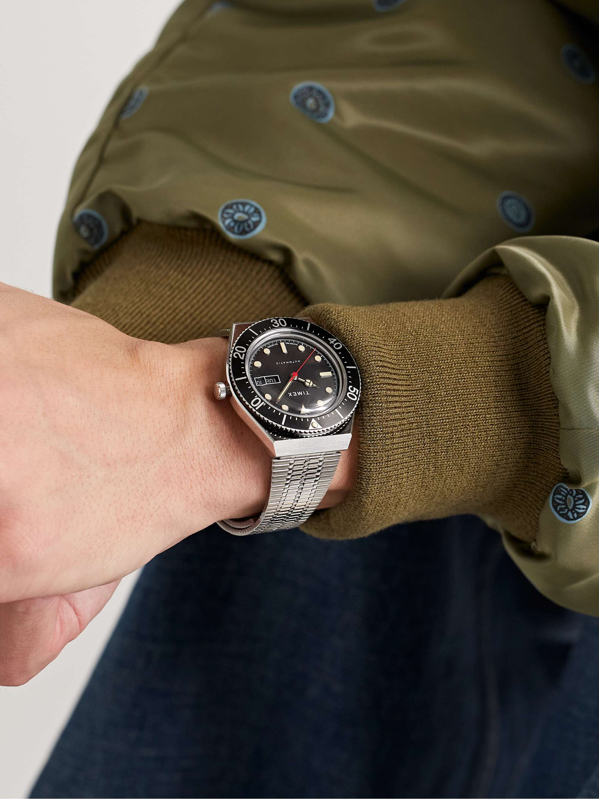 TIMEX M79 Automatic 40mm Stainless Steel Watch