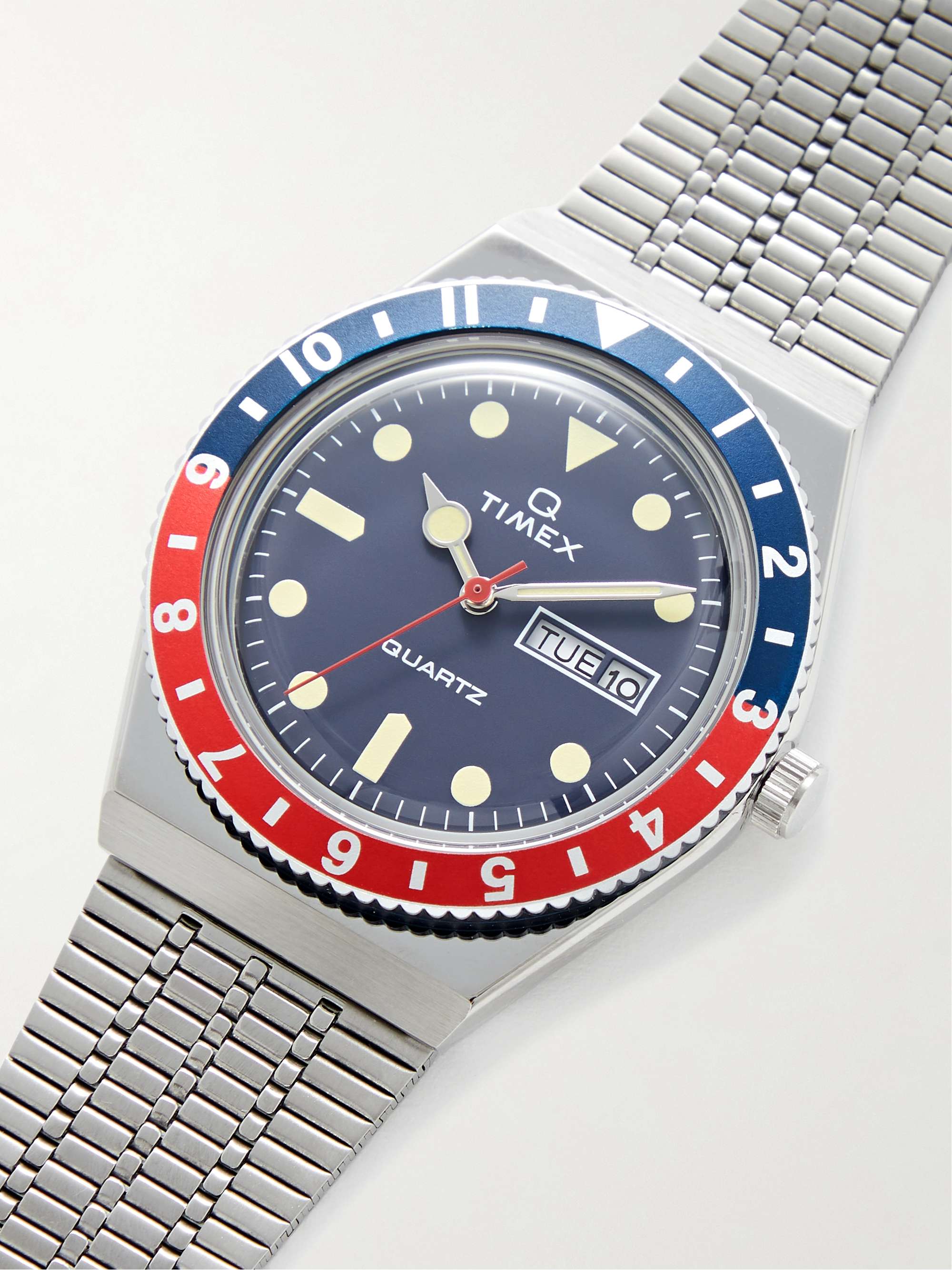 TIMEX Q Timex Reissue 38mm Stainless Steel Watch