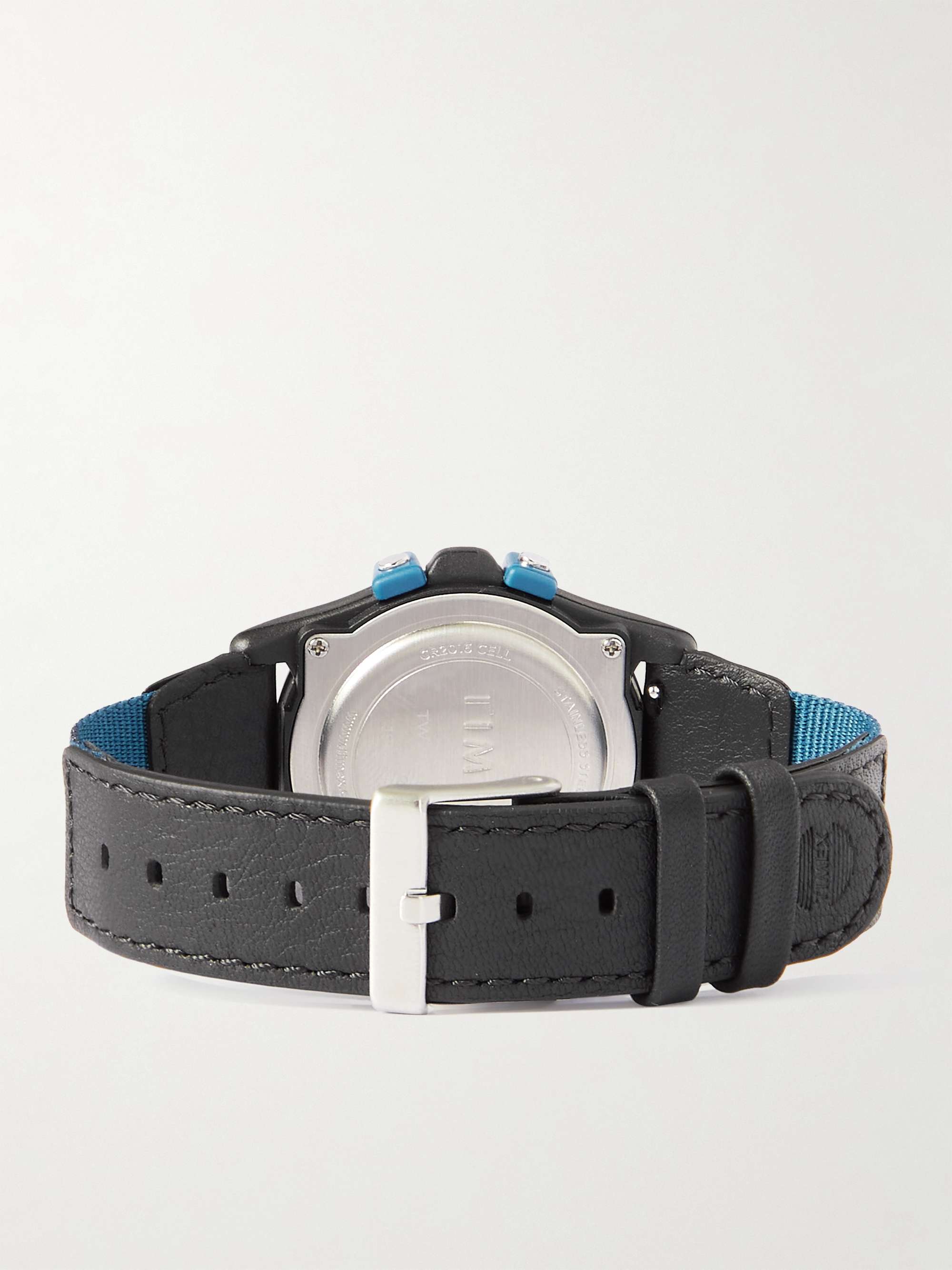 TIMEX Atlantis Chronograph 40mm Resin and Rubber Watch