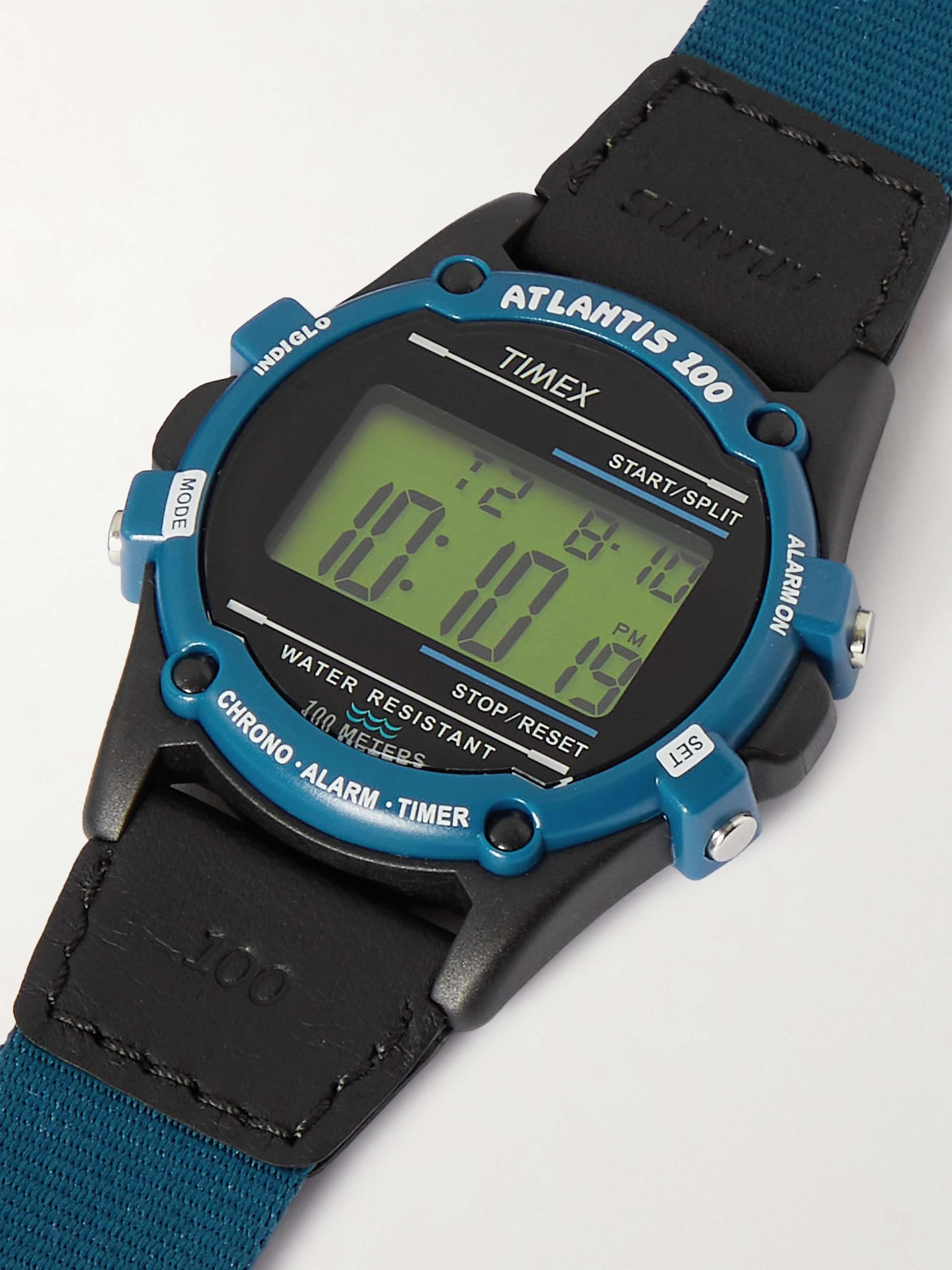 TIMEX Atlantis Chronograph 40mm Resin and Rubber Watch
