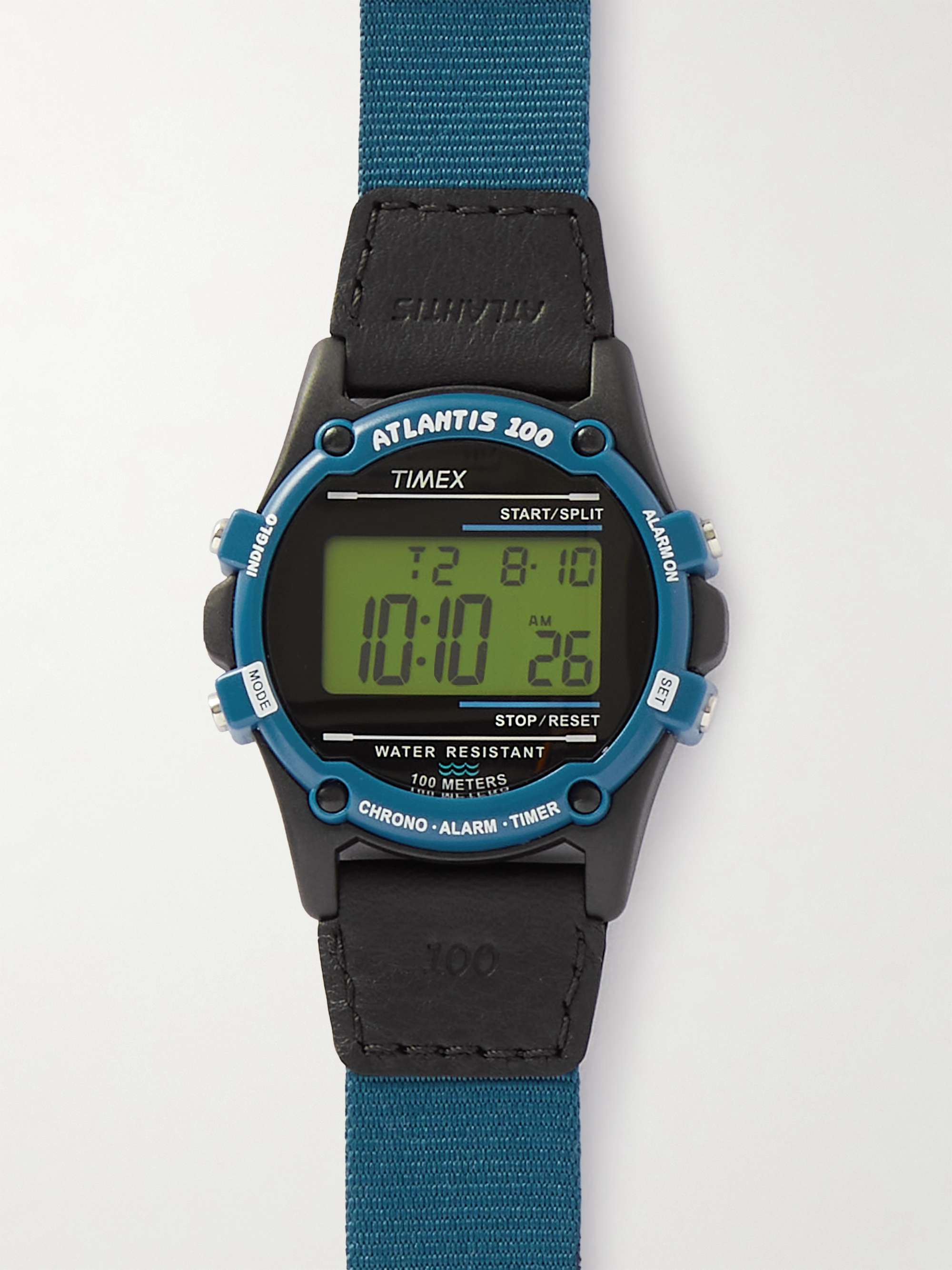 TIMEX Atlantis Chronograph 40mm Resin and Rubber Watch