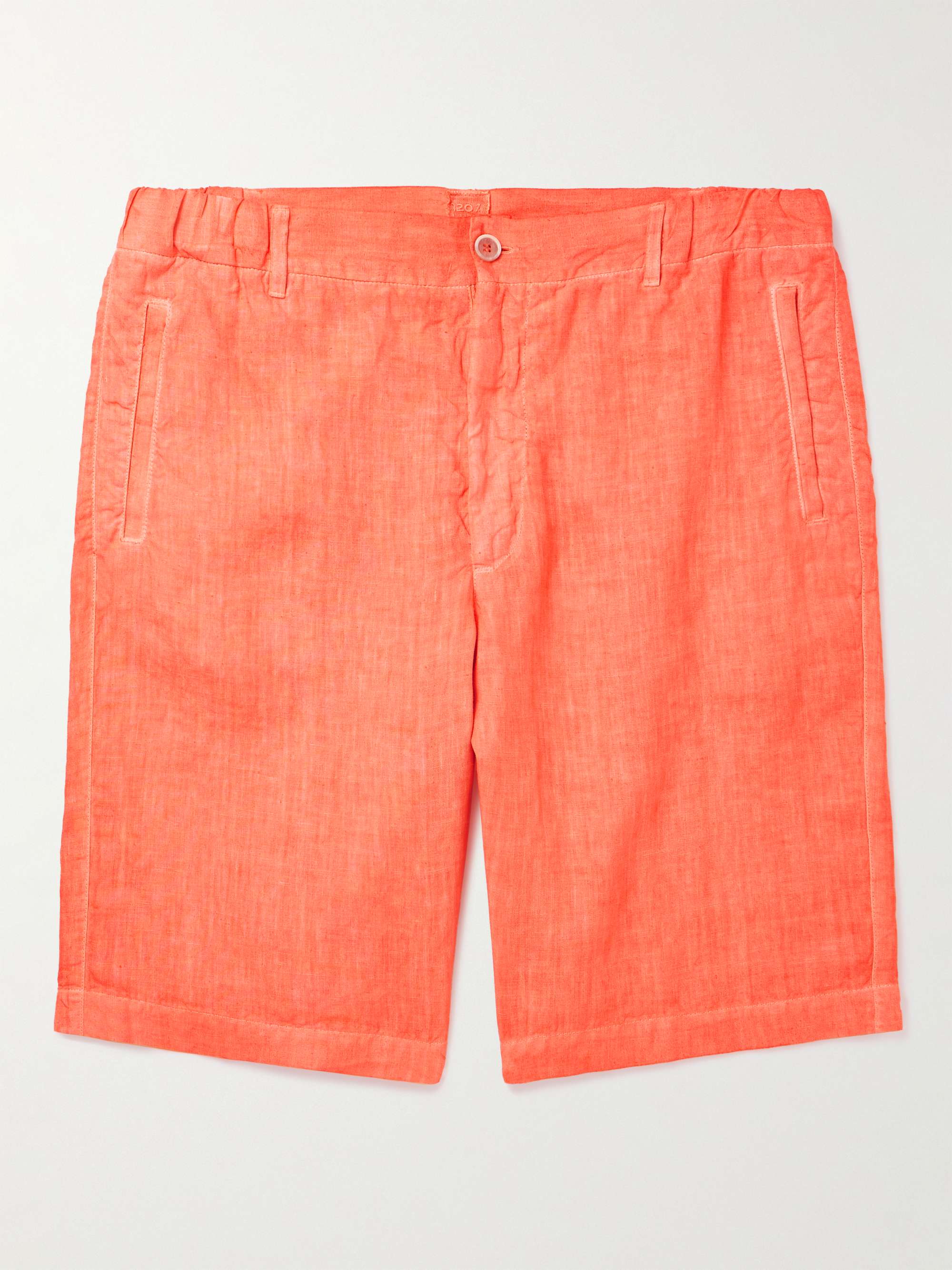 120% LINO Straight-Leg Linen Bermuda Shorts for Men | MR PORTER