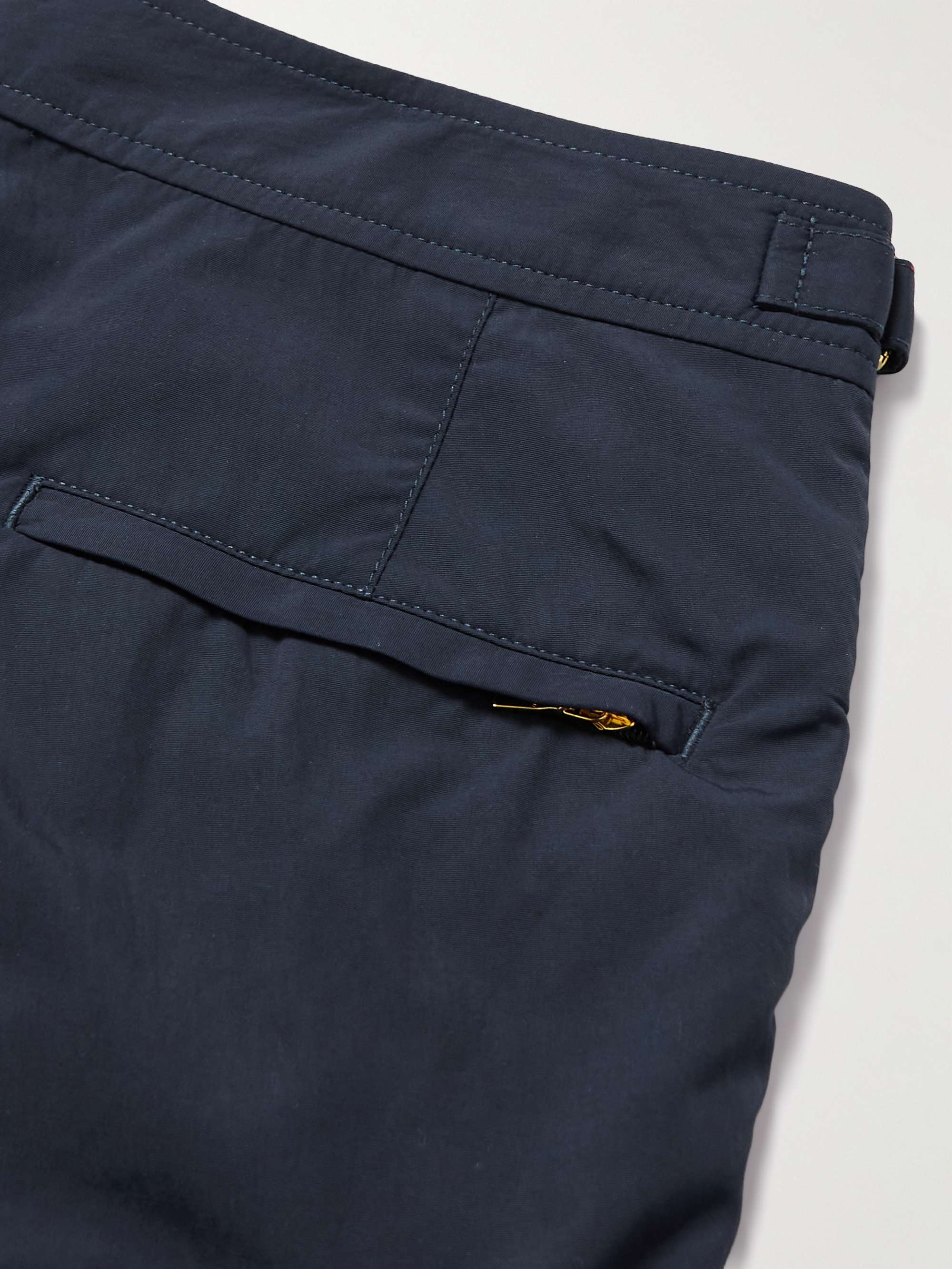 ORLEBAR BROWN Bulldog Mid-Length Striped Swim Shorts