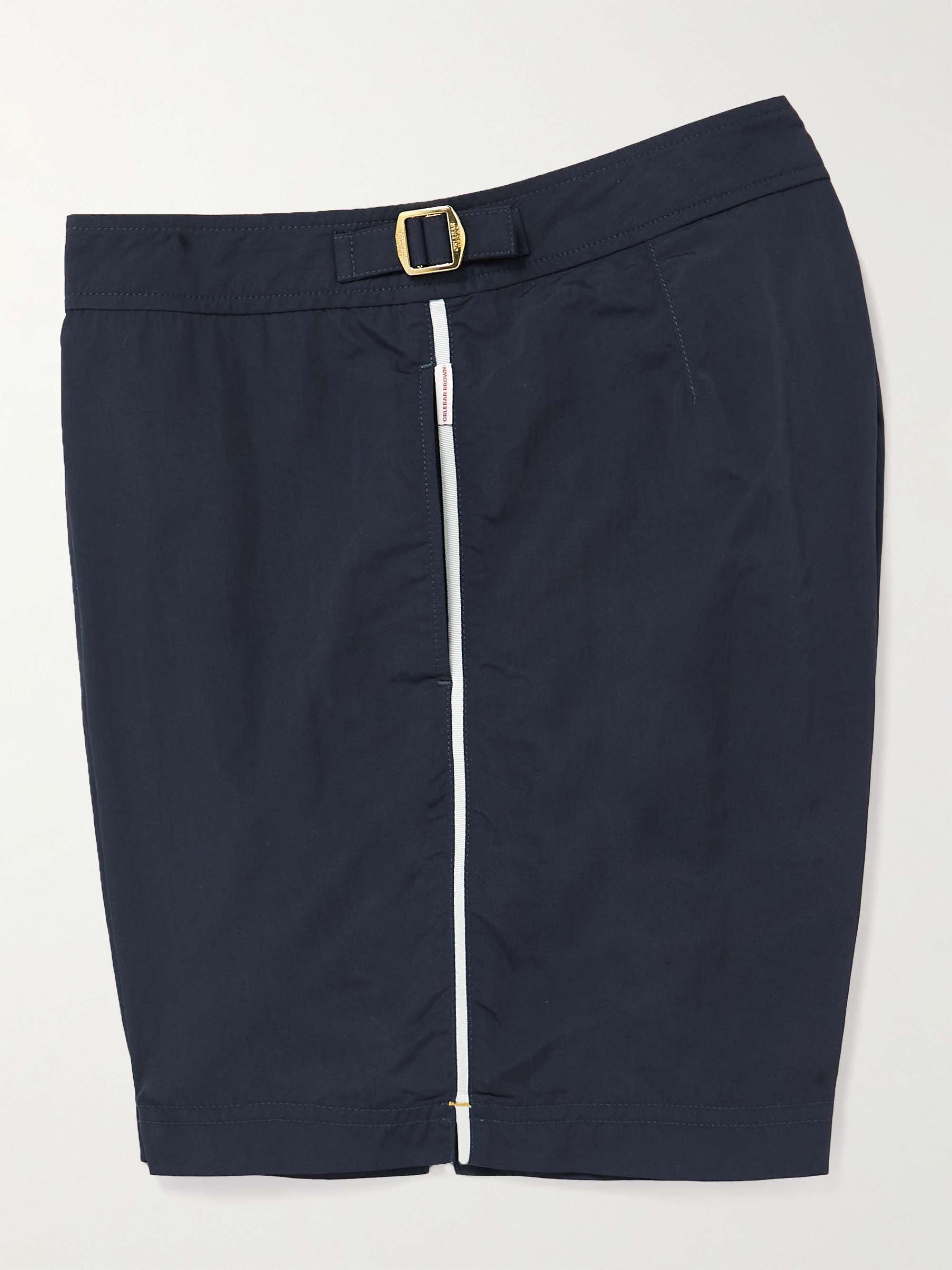 ORLEBAR BROWN Bulldog Mid-Length Striped Swim Shorts