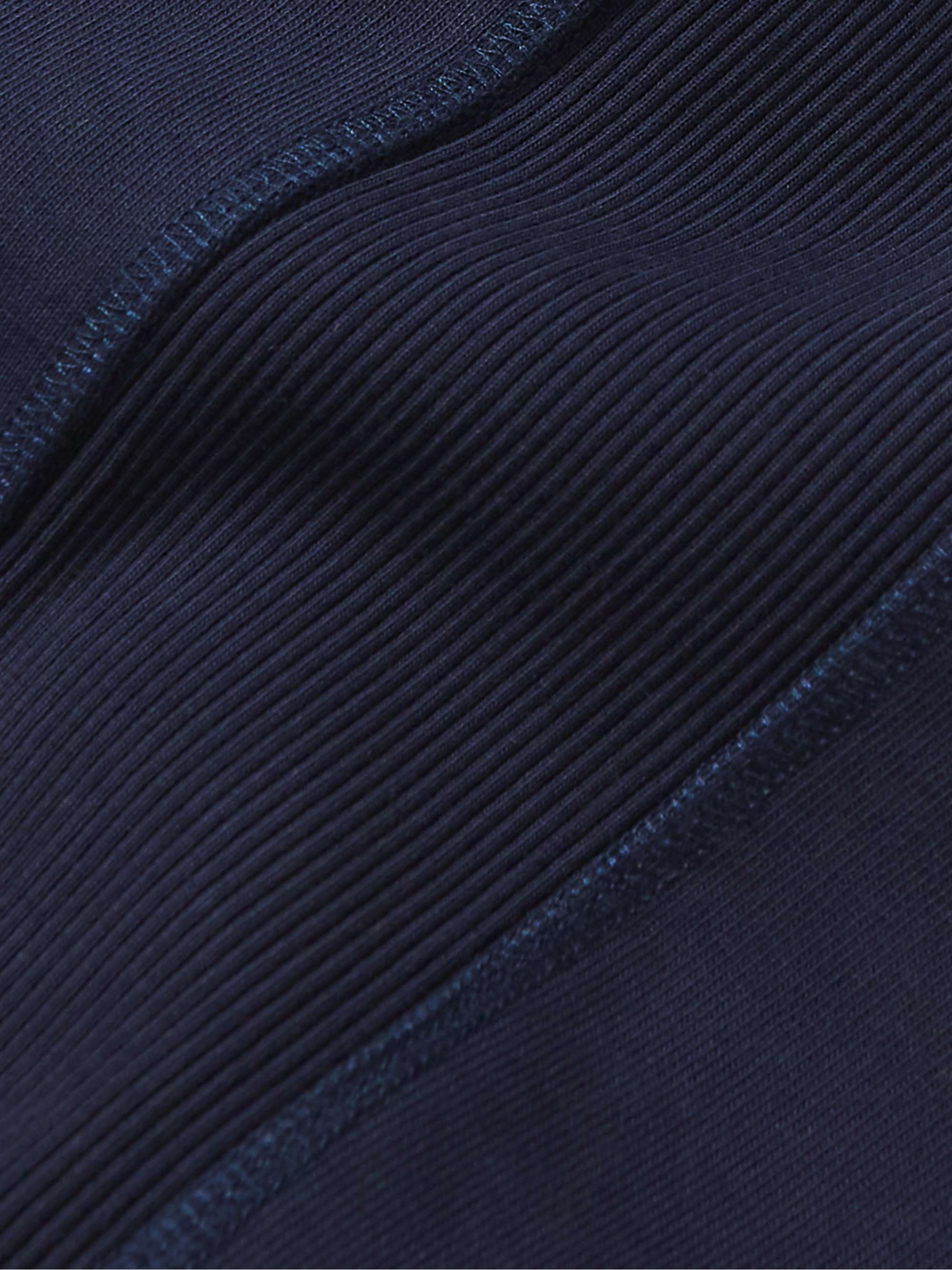 ORLEBAR BROWN Francis Garment-Dyed Cotton-Jersey Hoodie
