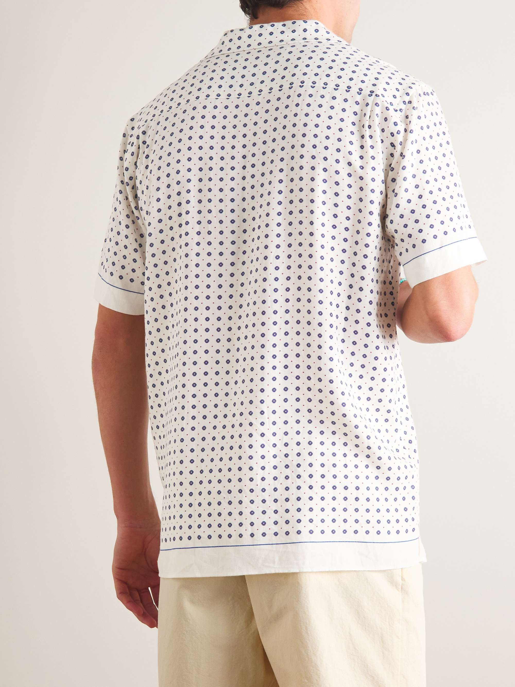 ORLEBAR BROWN Hibbert Cravat Printed Woven Shirt