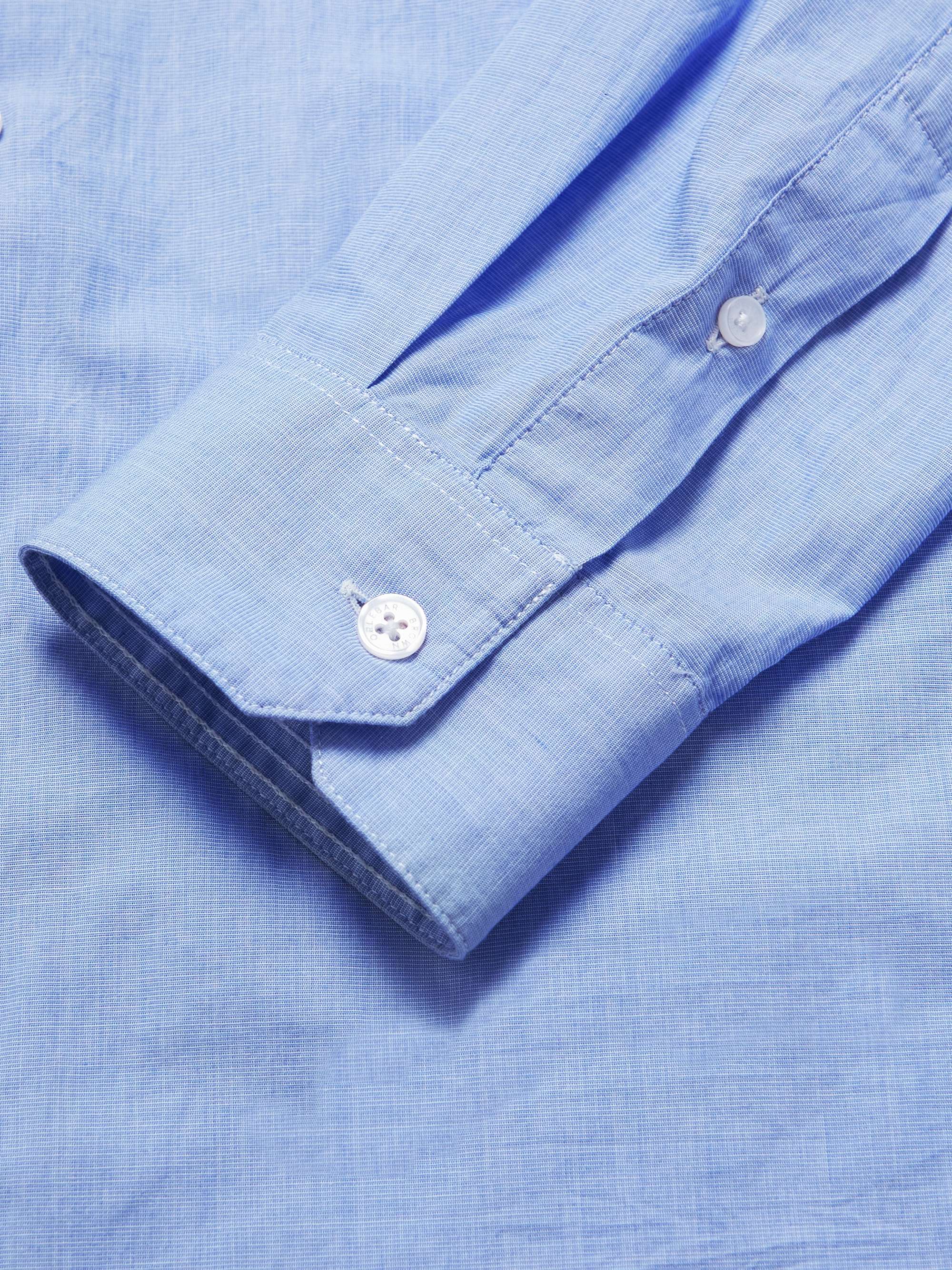 ORLEBAR BROWN Giles Slim-Fit Cotton-Poplin Shirt